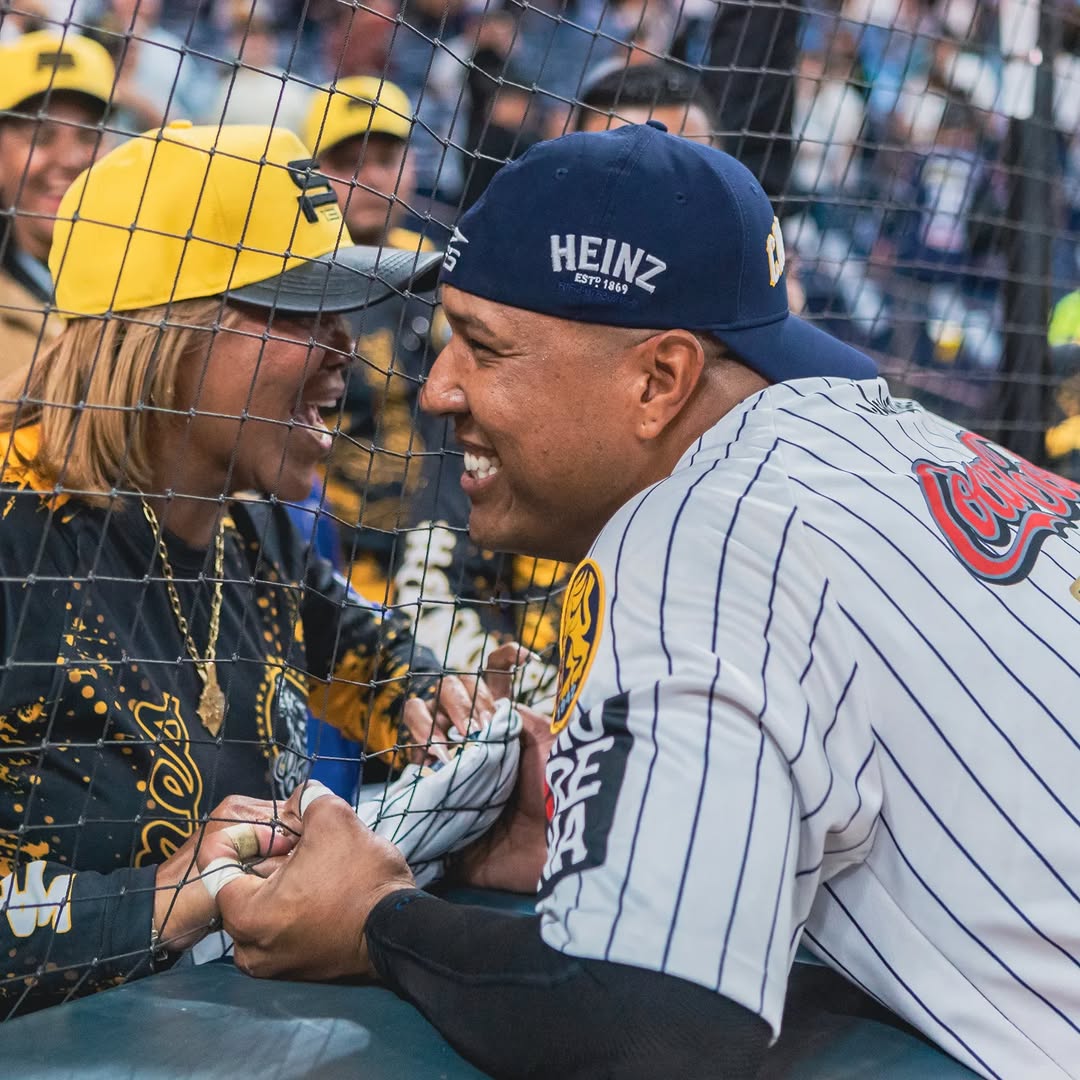 Salvador Perez and mom, Yilda Diaz
