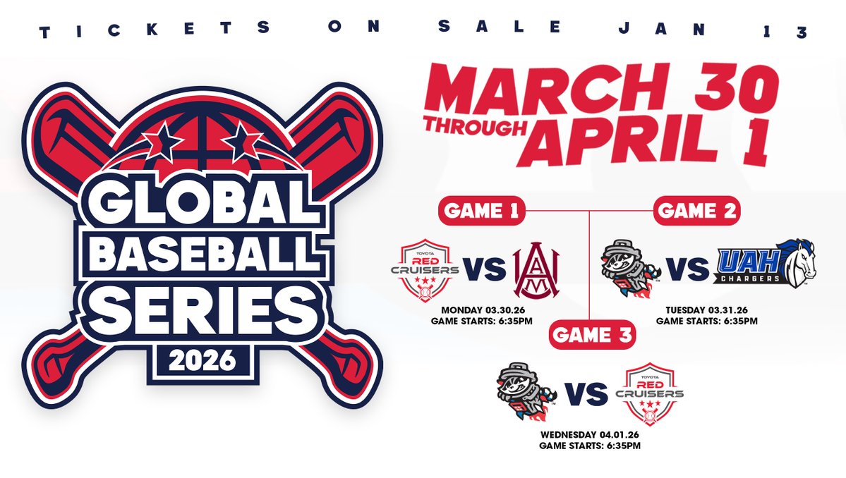 Global Baseball Series schedule