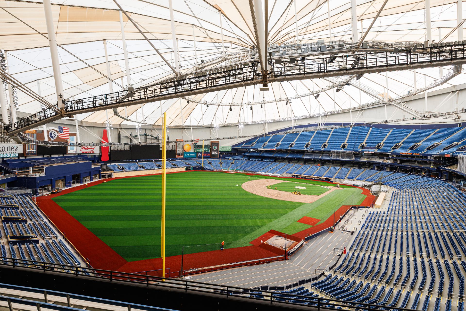 Restored Tropicana Field