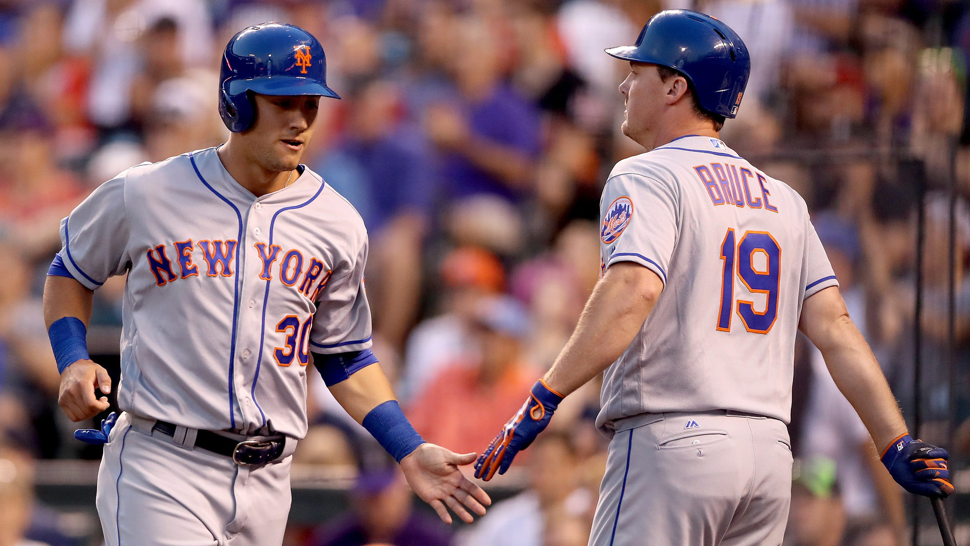 Michael Conforto, Jay Bruce