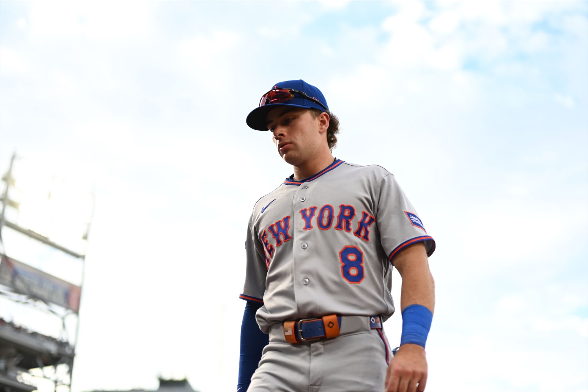 Nick Morabito wearing No. 8