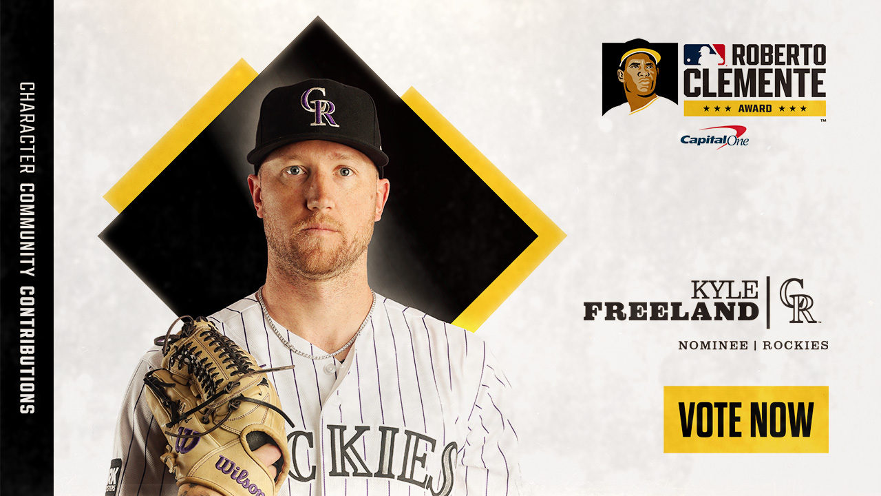 Kyle Freeland Roberto Clemente Award