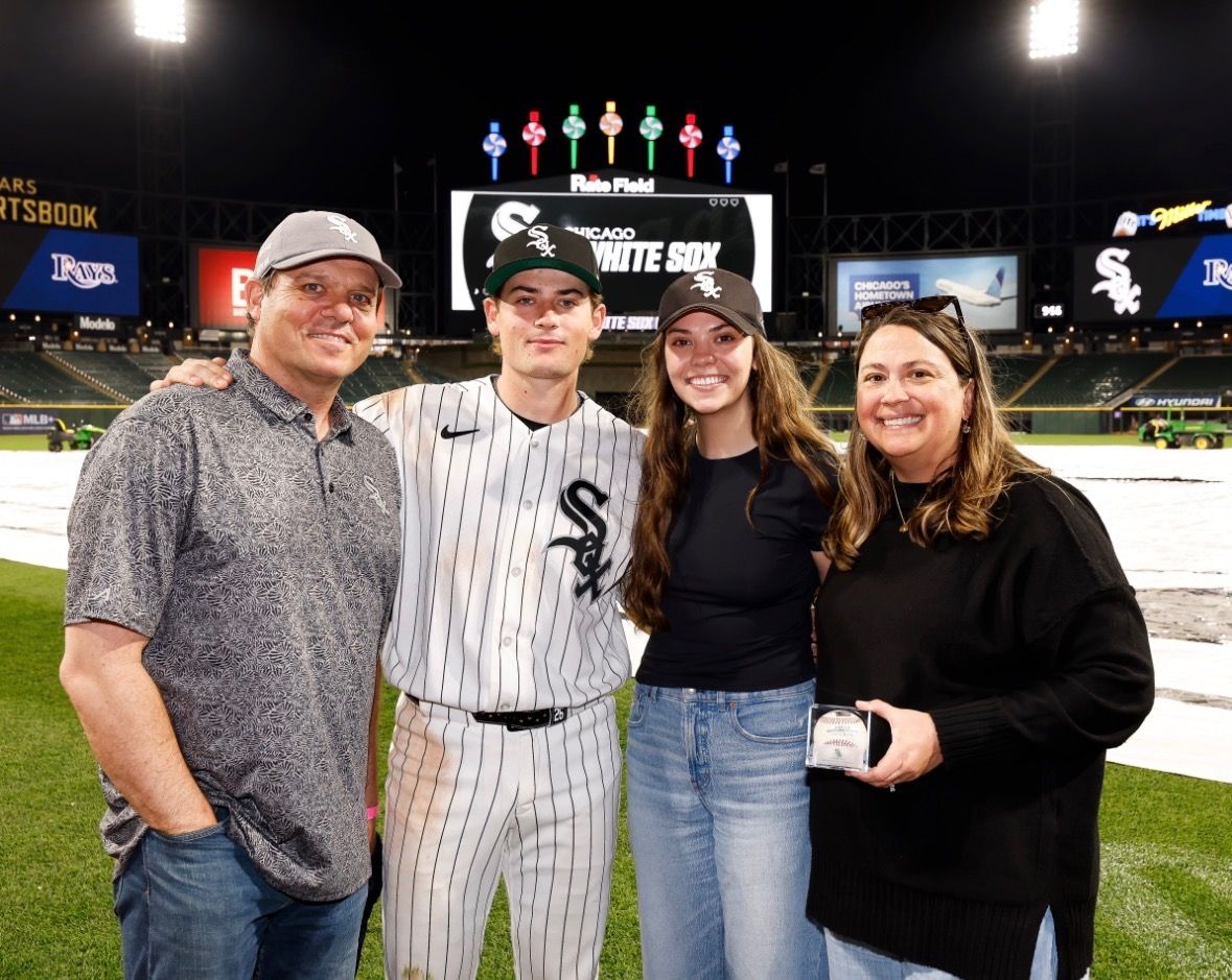Sam Antonacci with his family