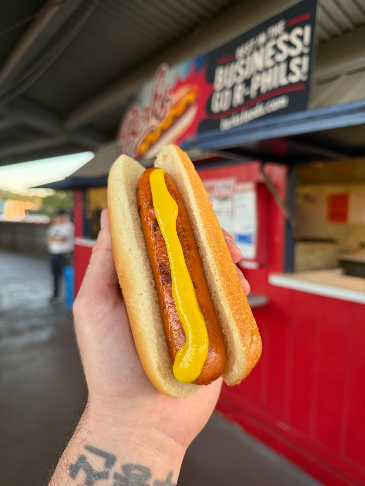Reading's hot dog