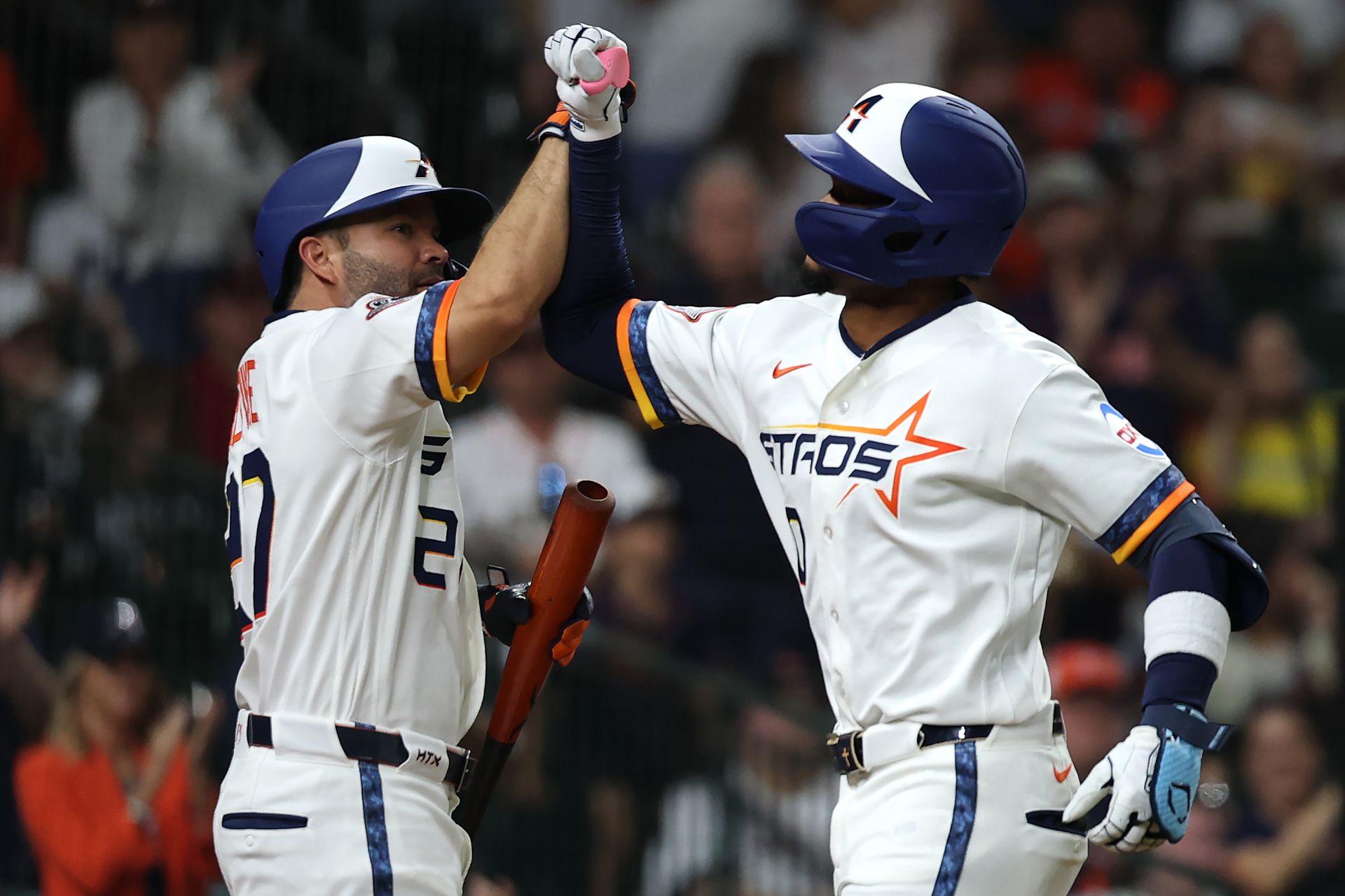 Brice Matthews and Jose Altuve