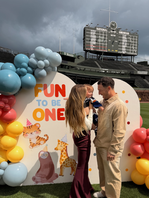 Bennett Bregman's birthday party at Wrigley Field