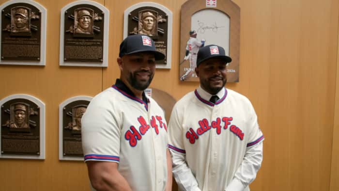 Carlos Beltrán and Andruw Jones