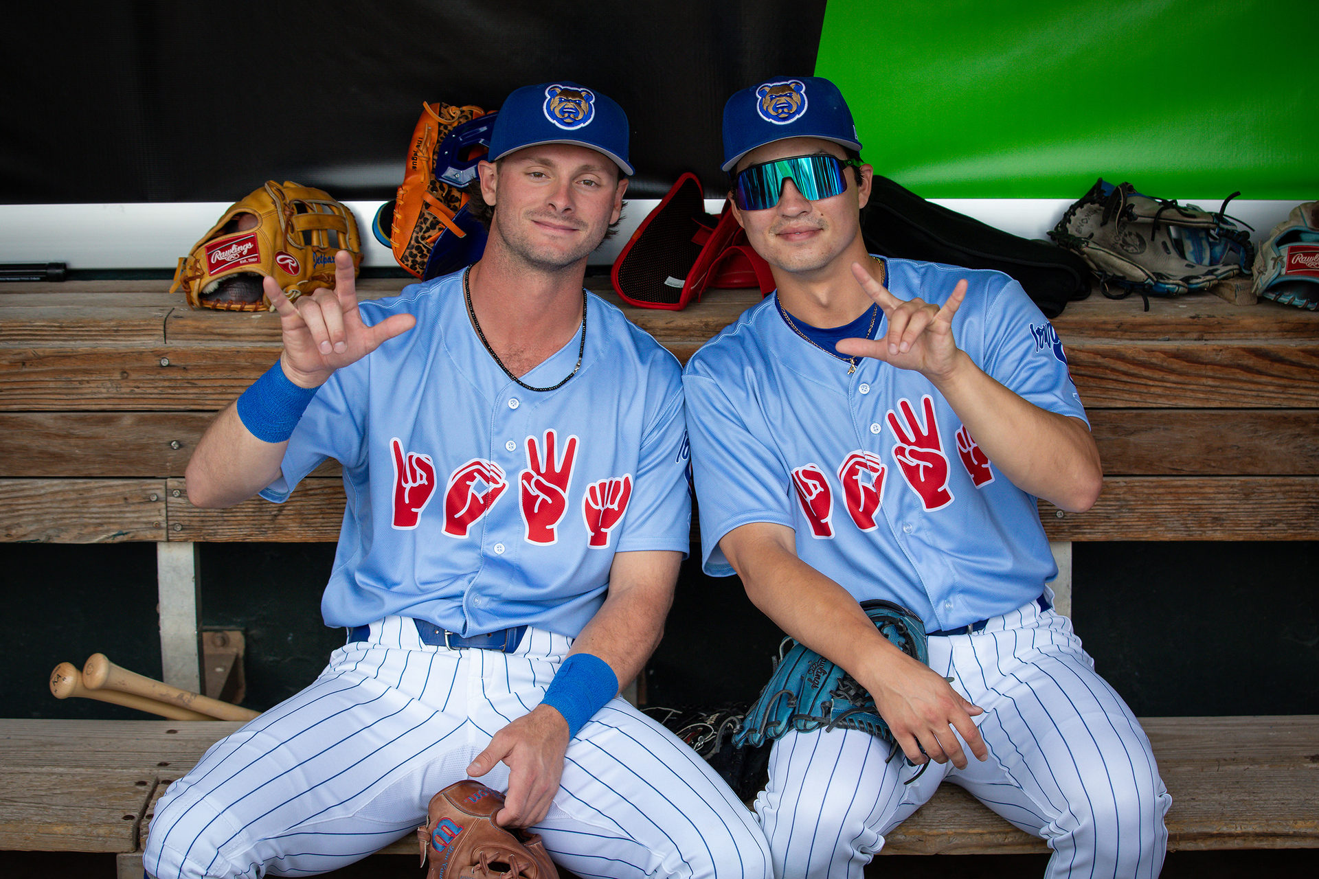 The I-Cubs' Deaf Culture jerseys