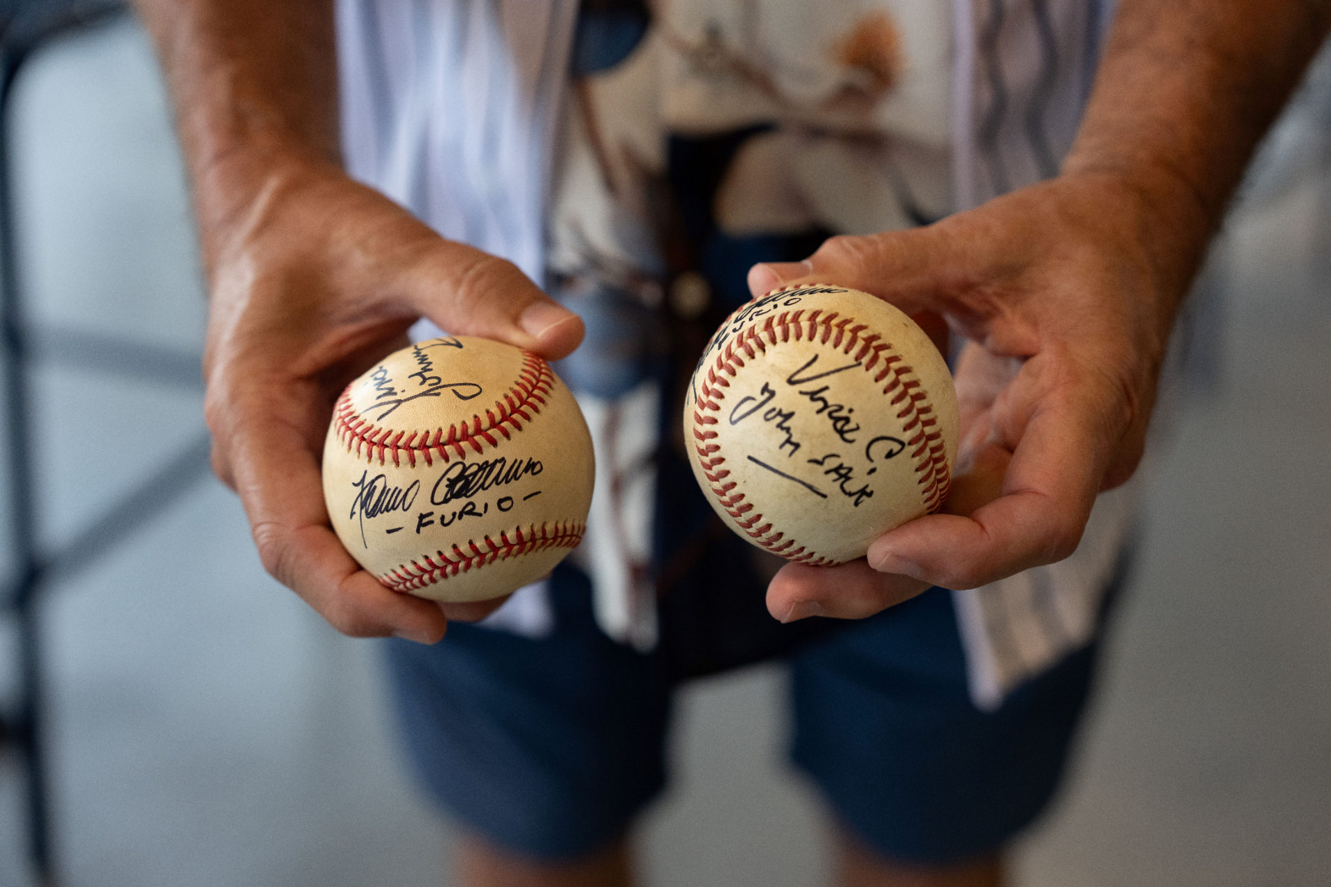 Autographed balls