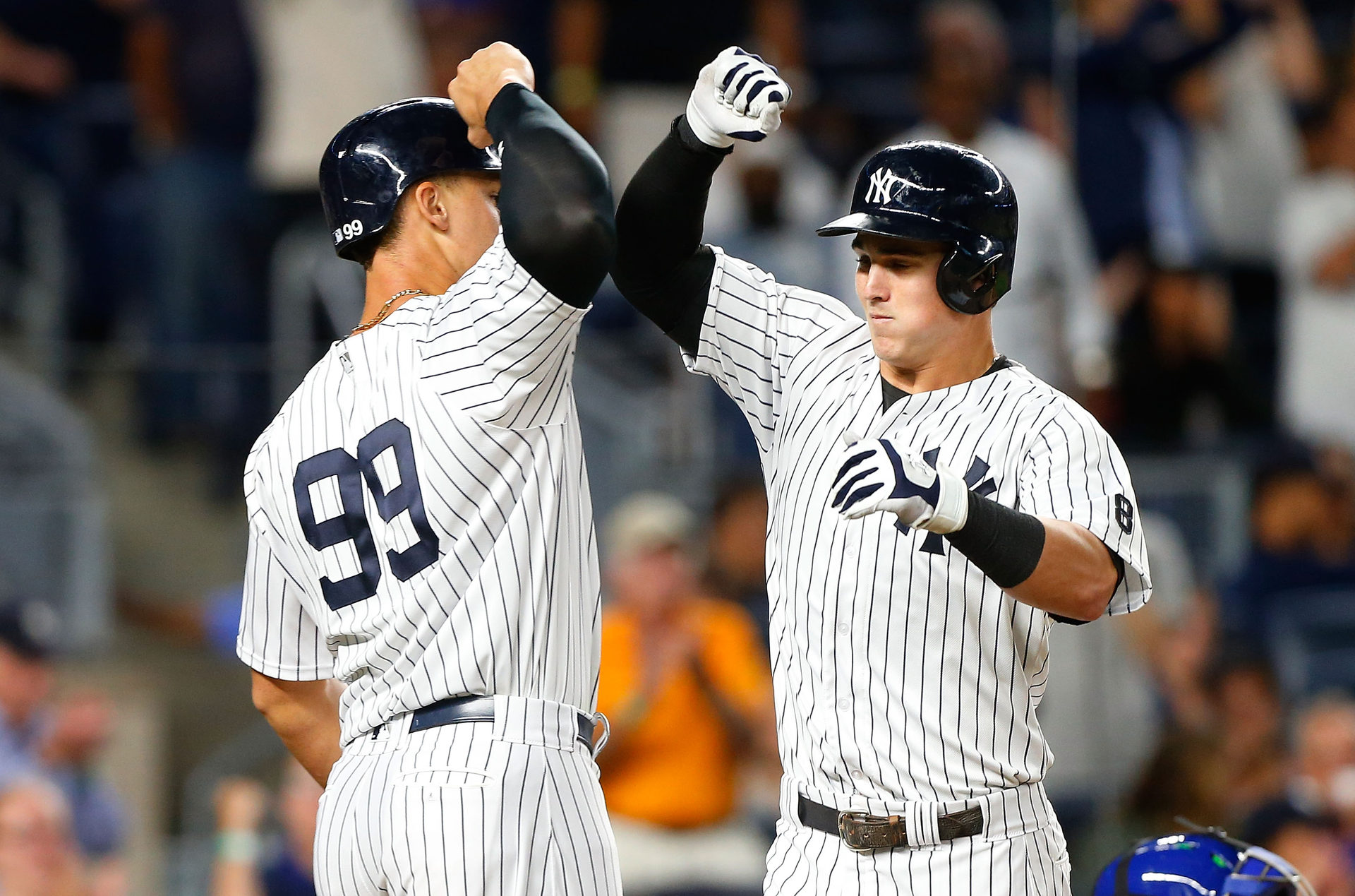 Aaron Judge and Tyler Austin