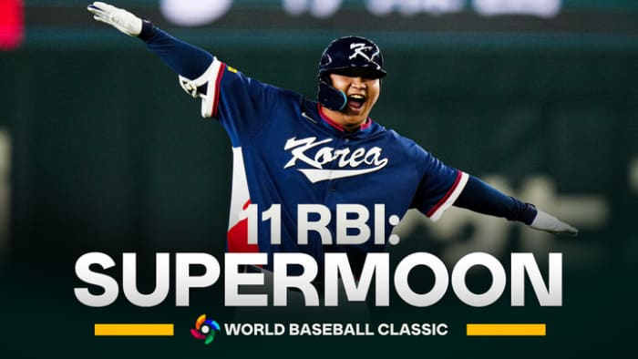 Bo Gyeong Moon drove in 11 RBIs in the World Baseball Classic