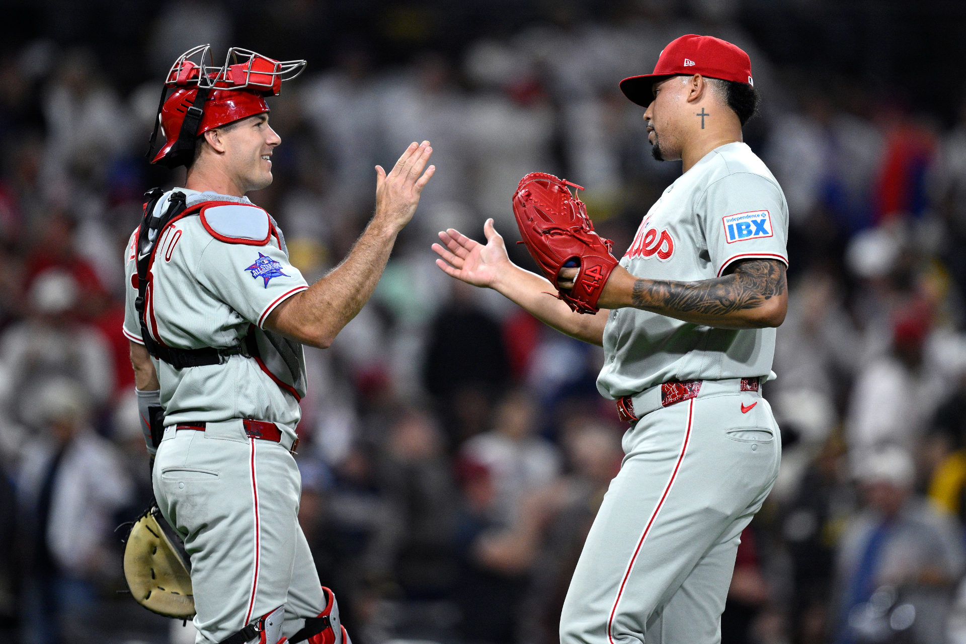 J.T. Realmuto and Jhoan Duran