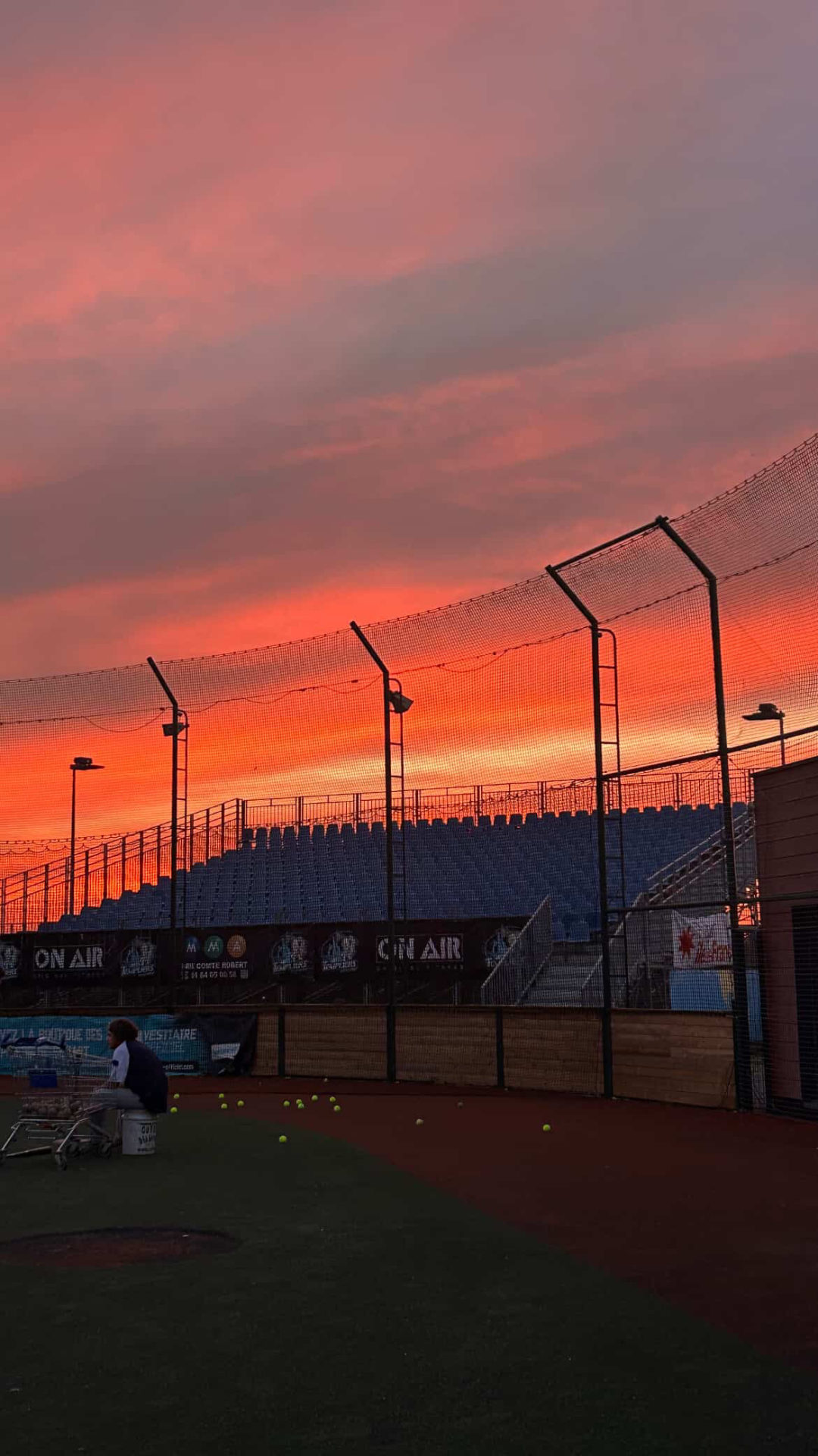 A beautiful sunset over the Senart baseball field. Photo by Ilya Sladzinski. Click image to view on Instagram.
