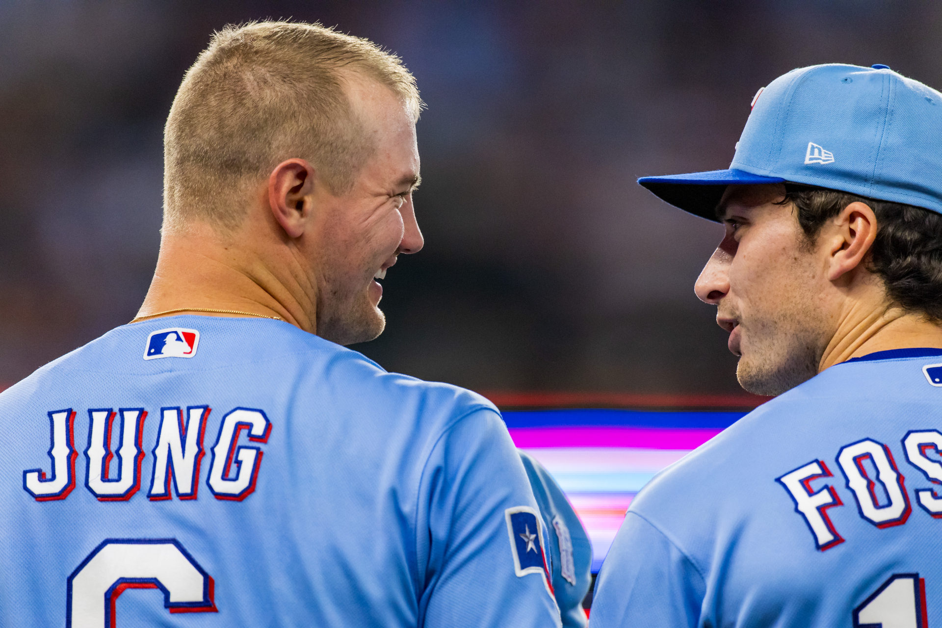 Josh Jung and Justin Foscue