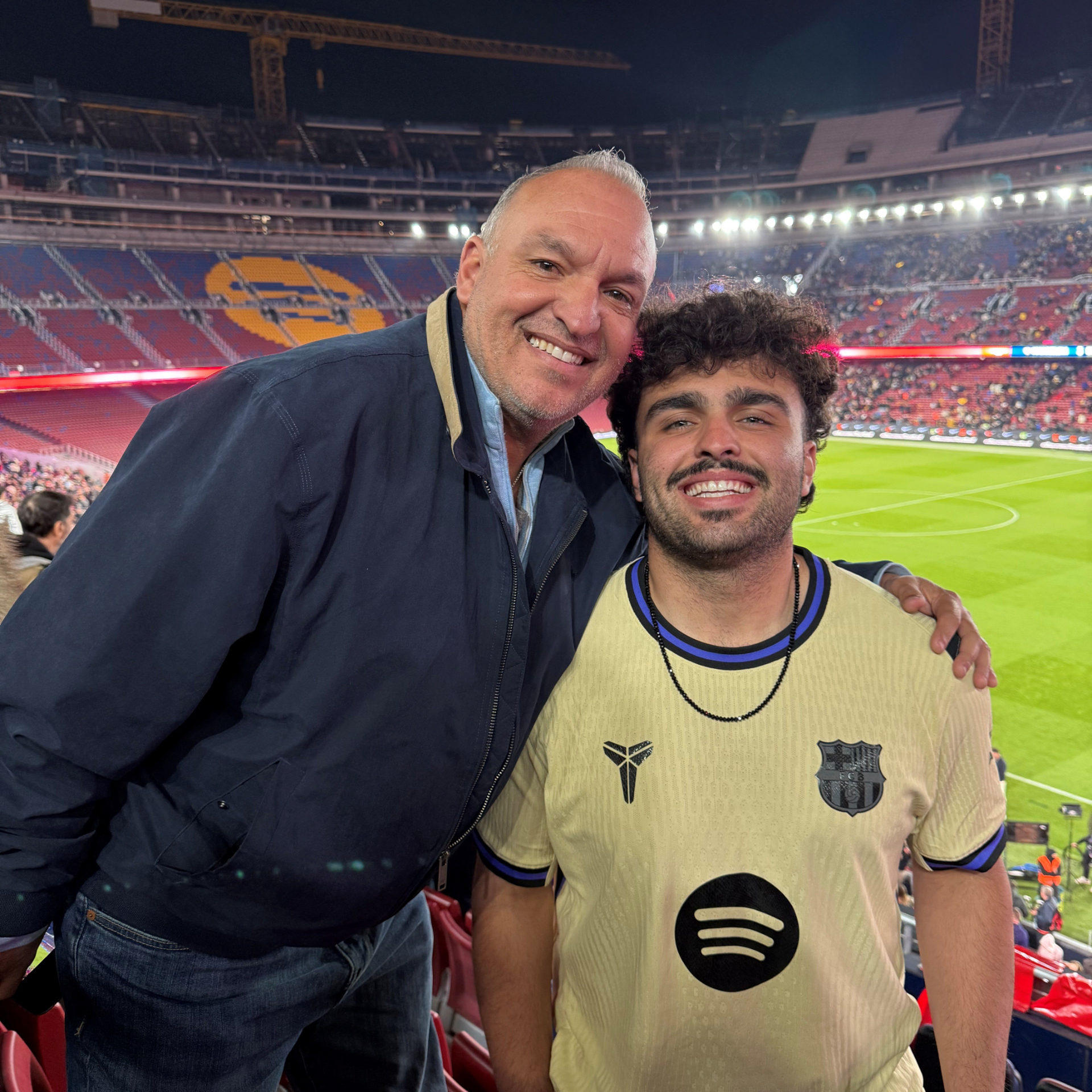 Sal Stewart and his dad