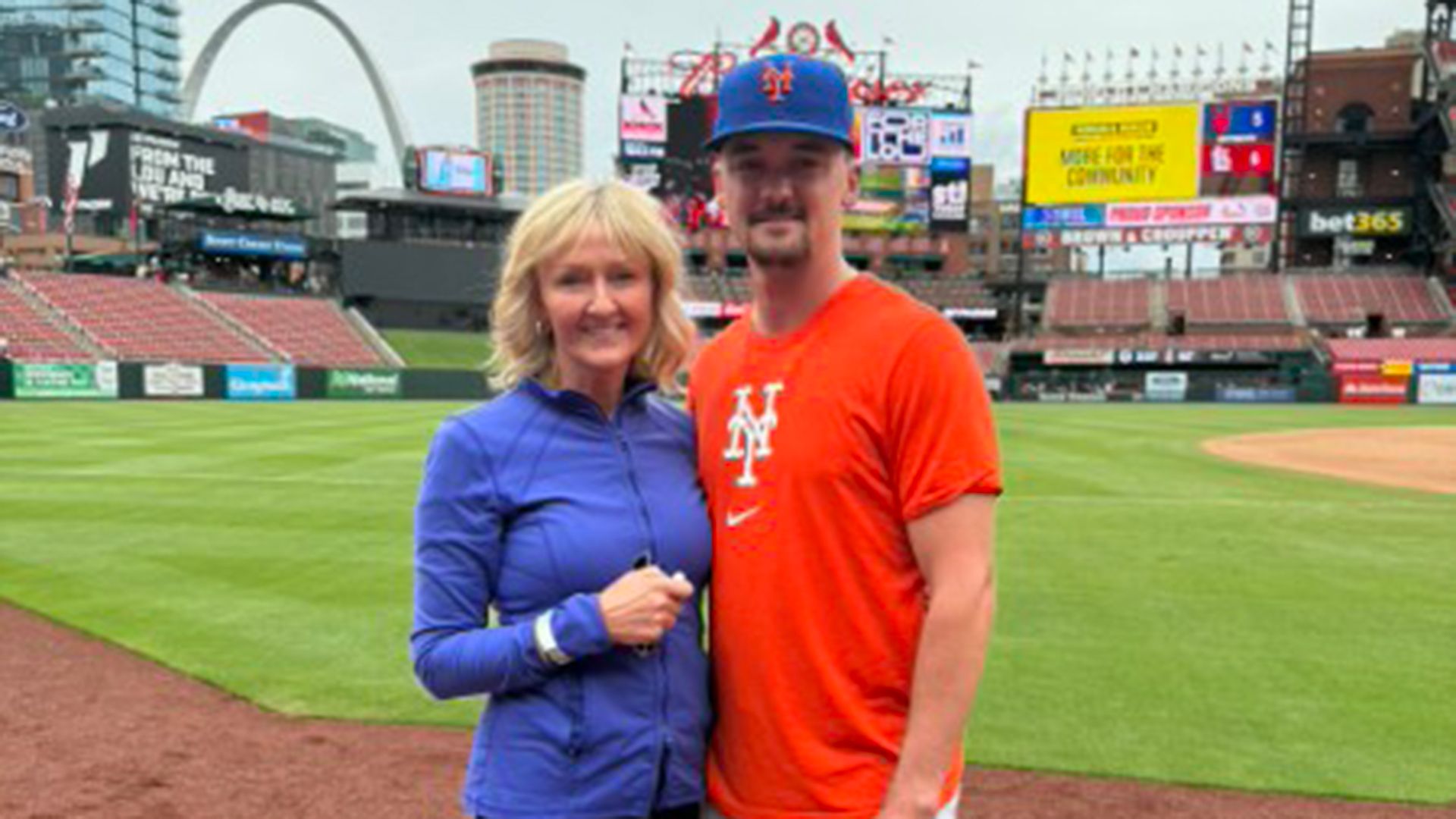 Austin Warren and his mother Alana