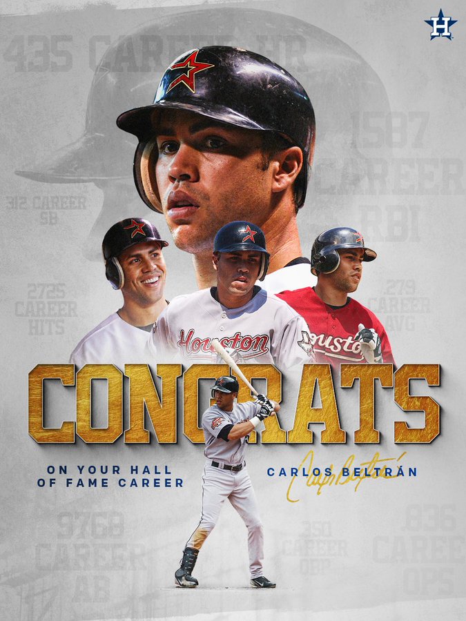 Carlos Beltrán congrats image