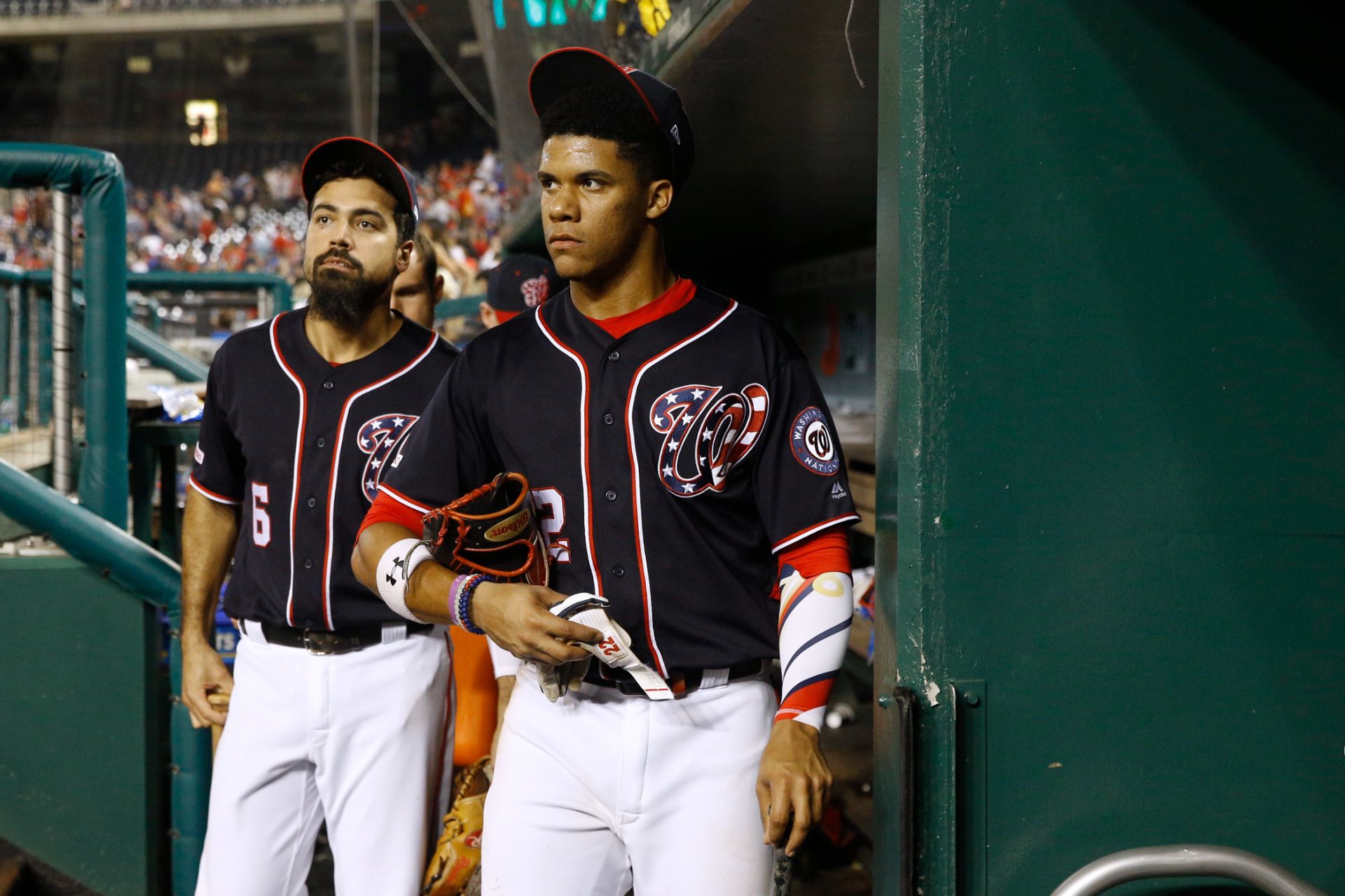 Anthony Rendon and Juan Soto
