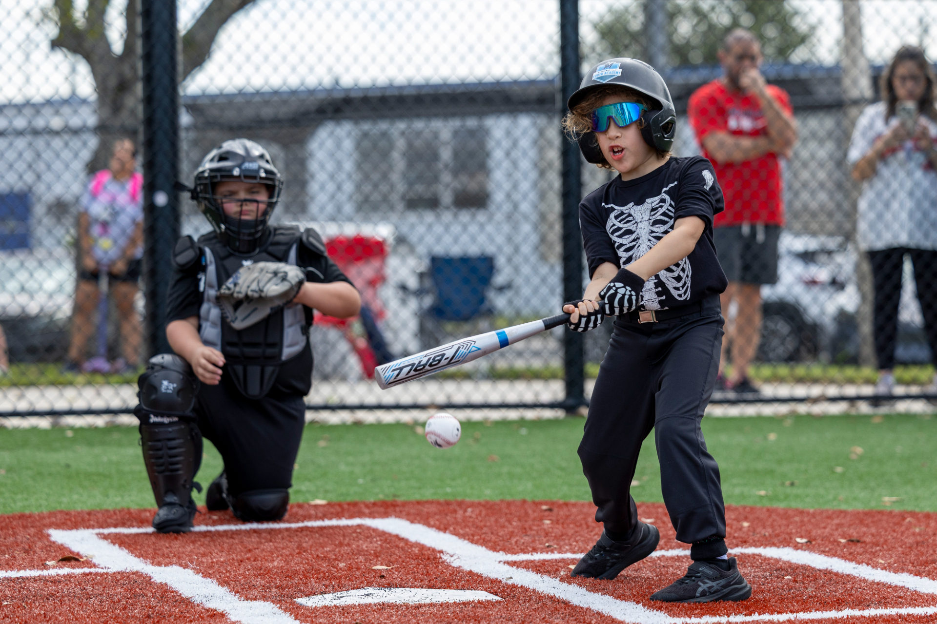 Kids play at the Marlins' Spooktacular Showdown