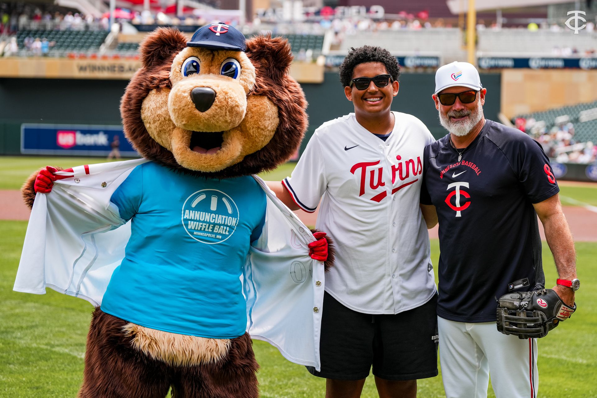 Twins honor Annunciation Catholic