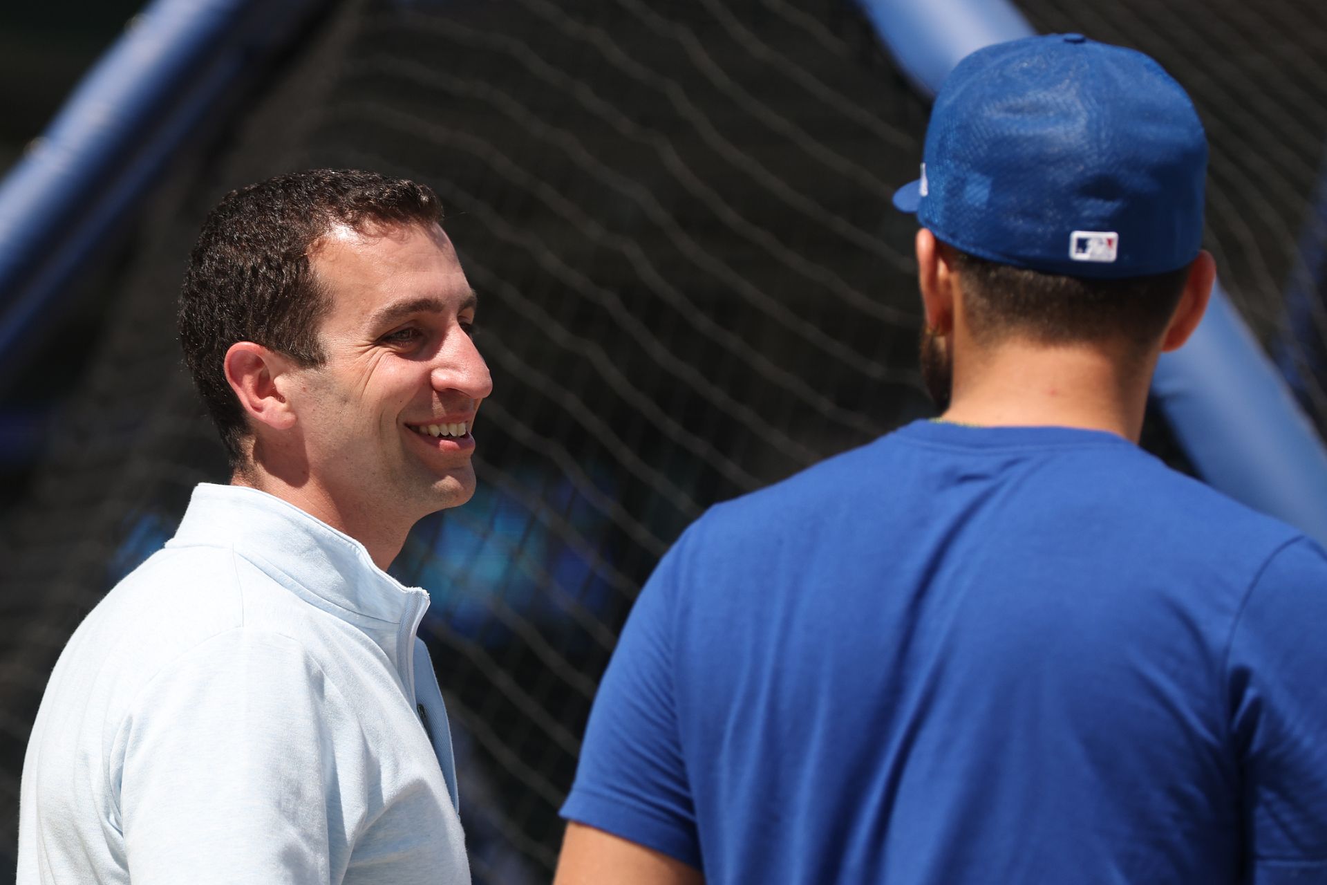 David Stearns and Bo Bichette
