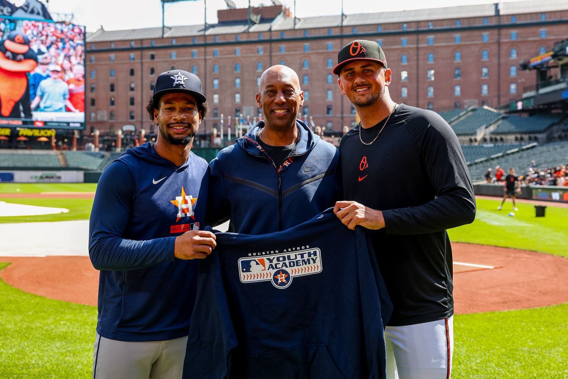 Brice Matthews, Duane Stelly and Cameron Foster