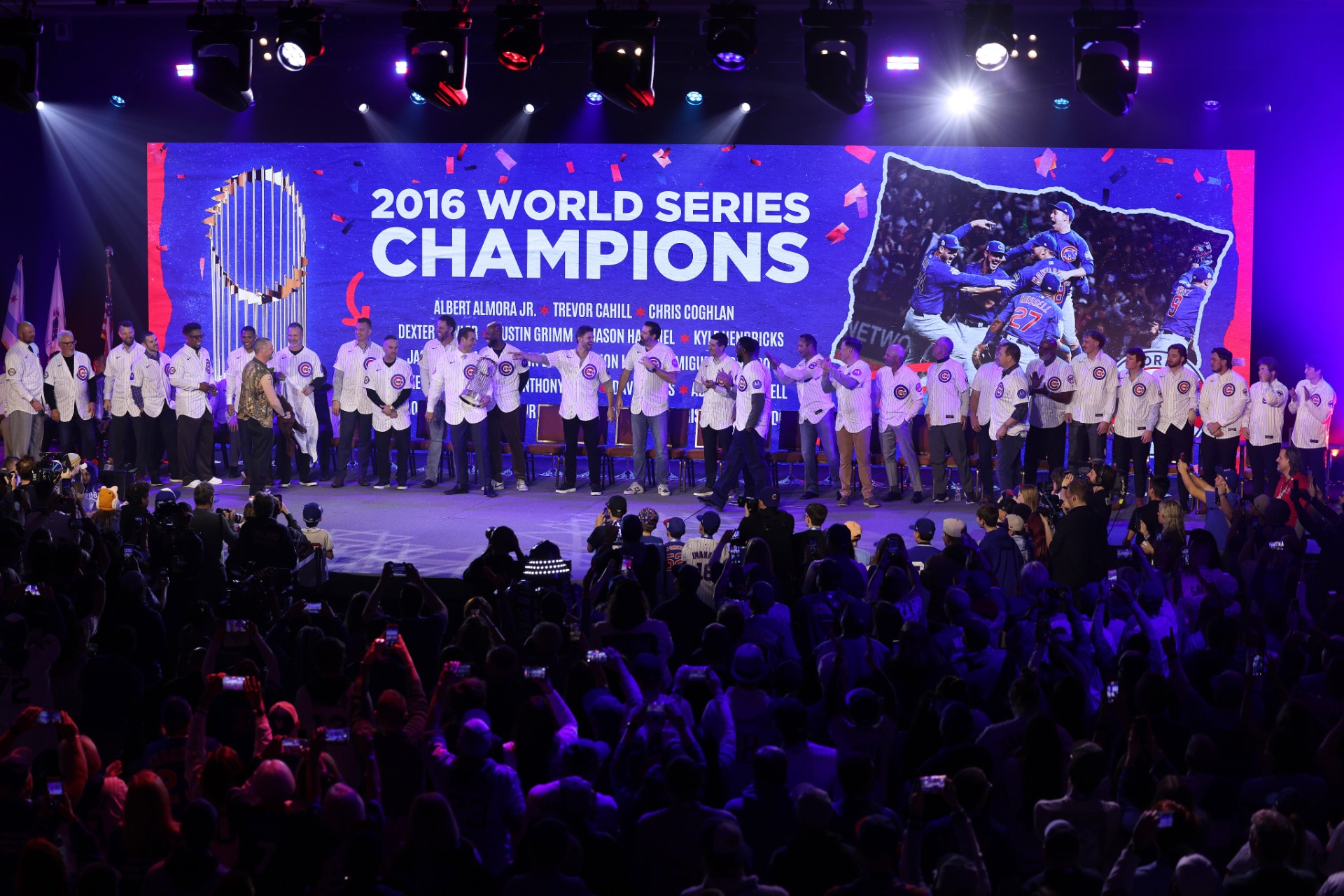 2016 World Series champions reunion