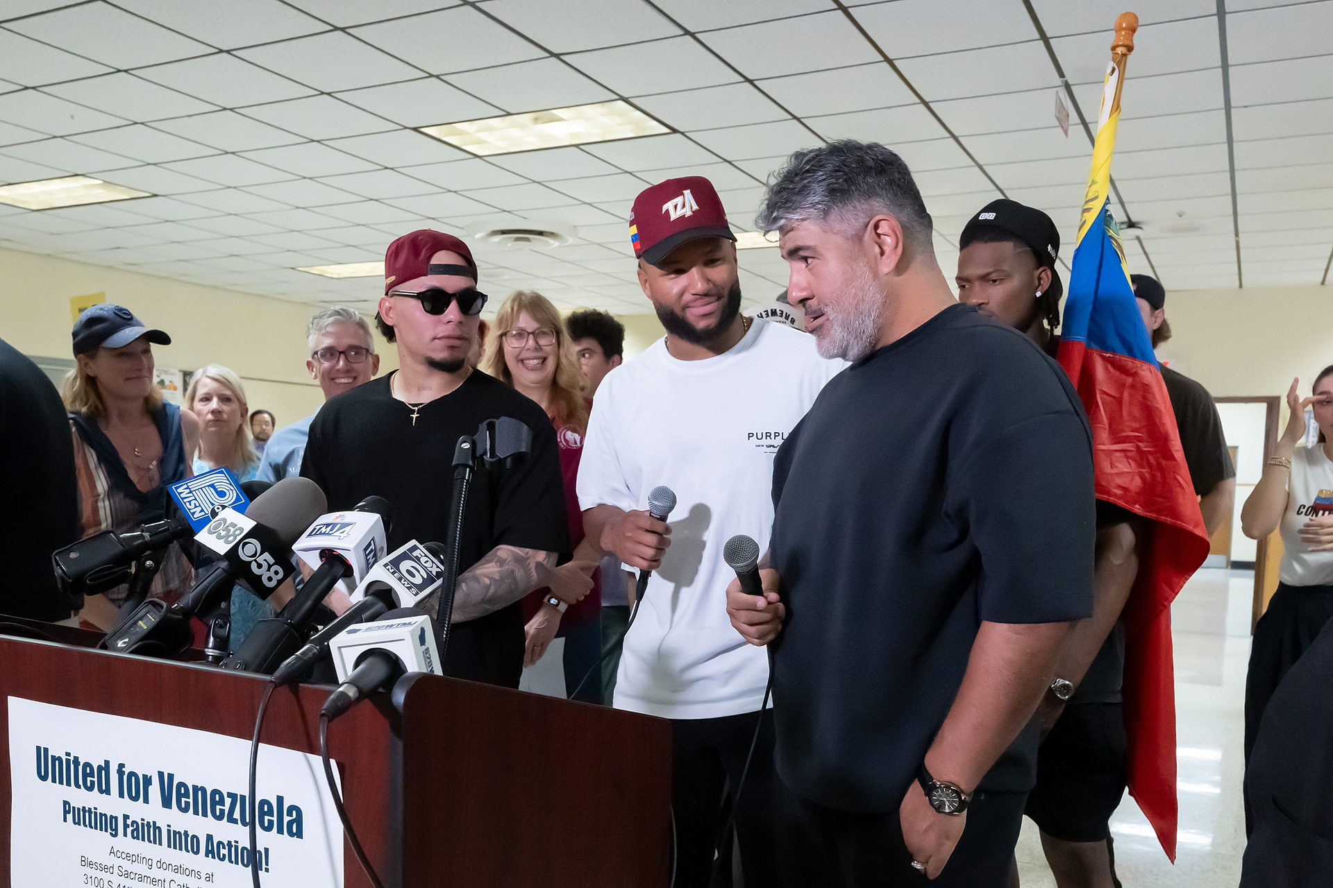 Venezuela donation event