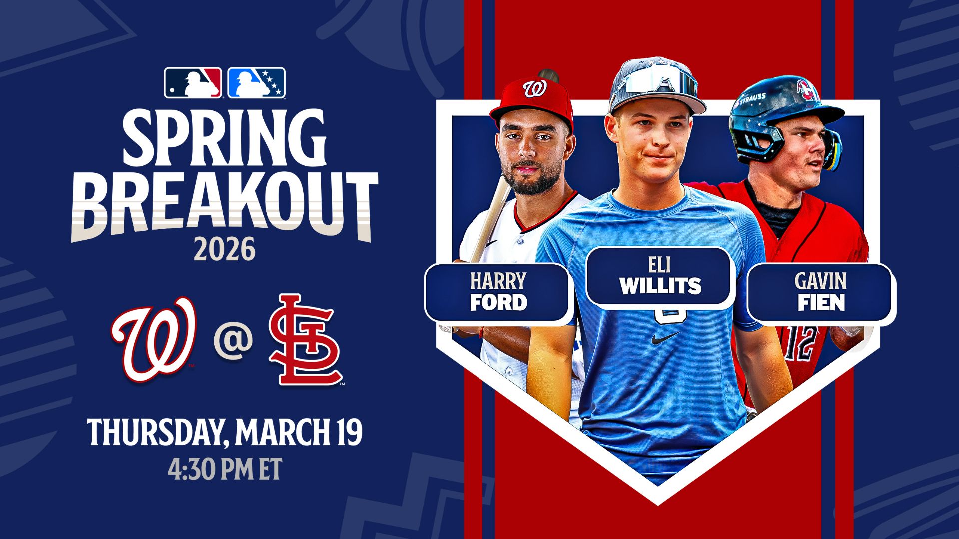 Nationals' Spring Breakout player pool