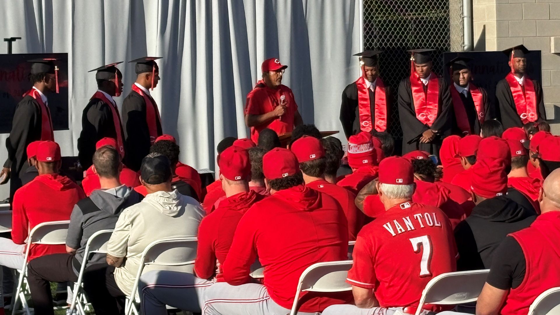 Reds' Graduation ceremony 