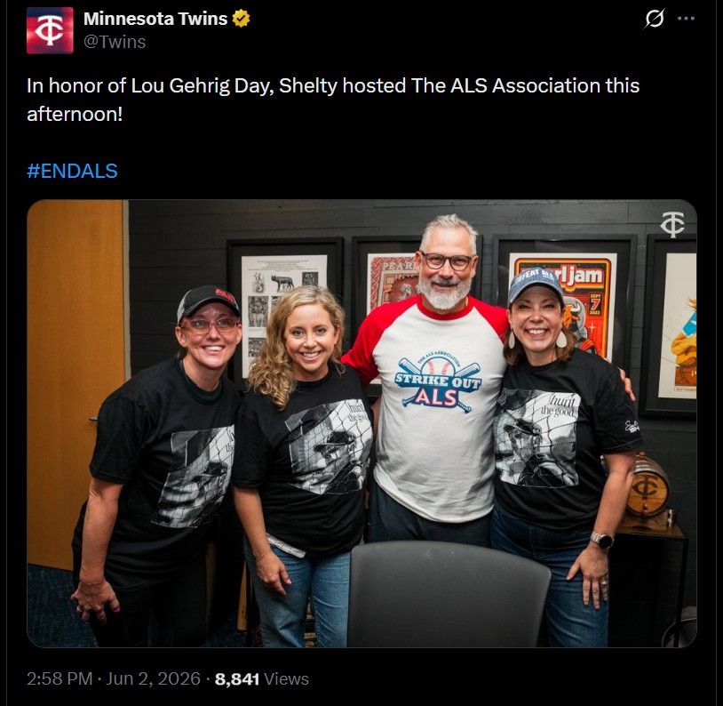 Derek Shelton with The ALS Association