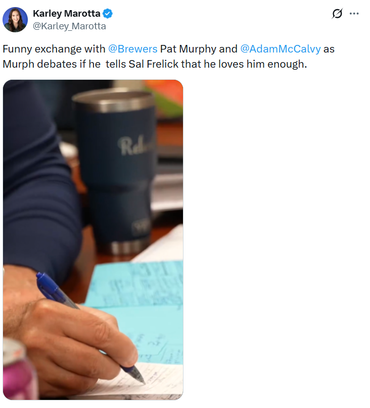 Pat Murphy's notepad