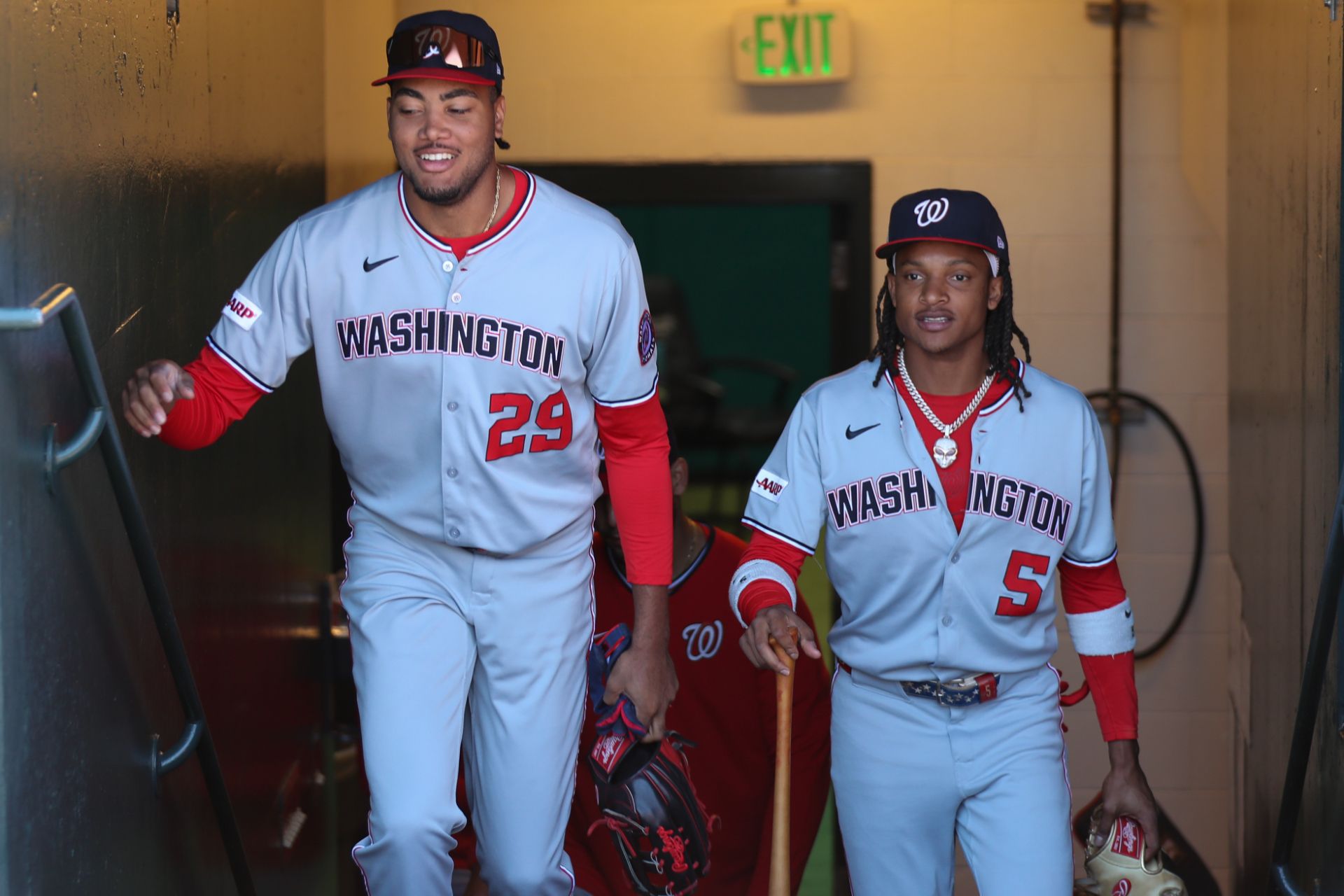 James Wood and CJ Abrams