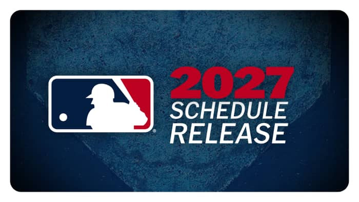 MLB schedule release