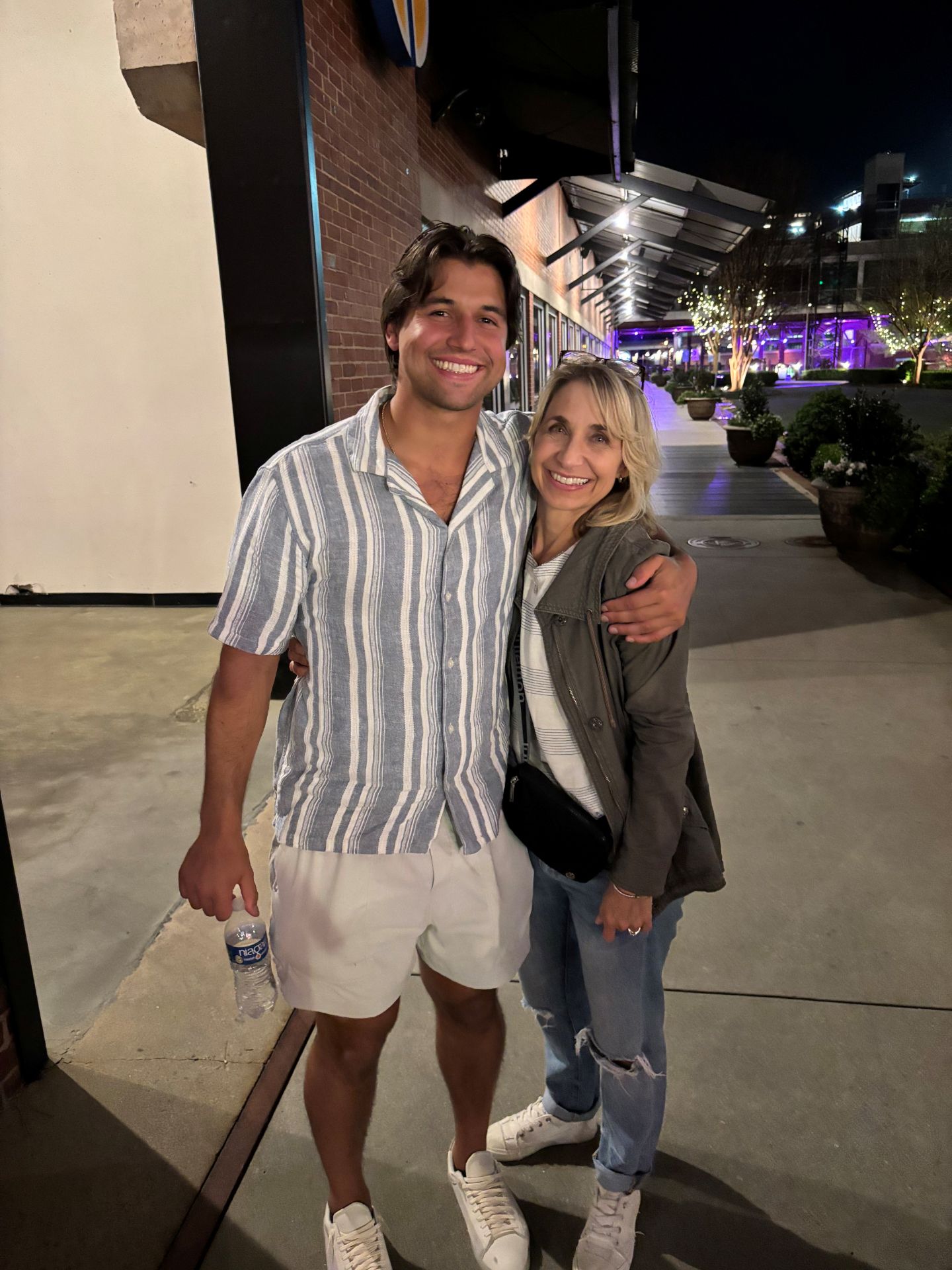 Ian Seymour and his mom, Amy