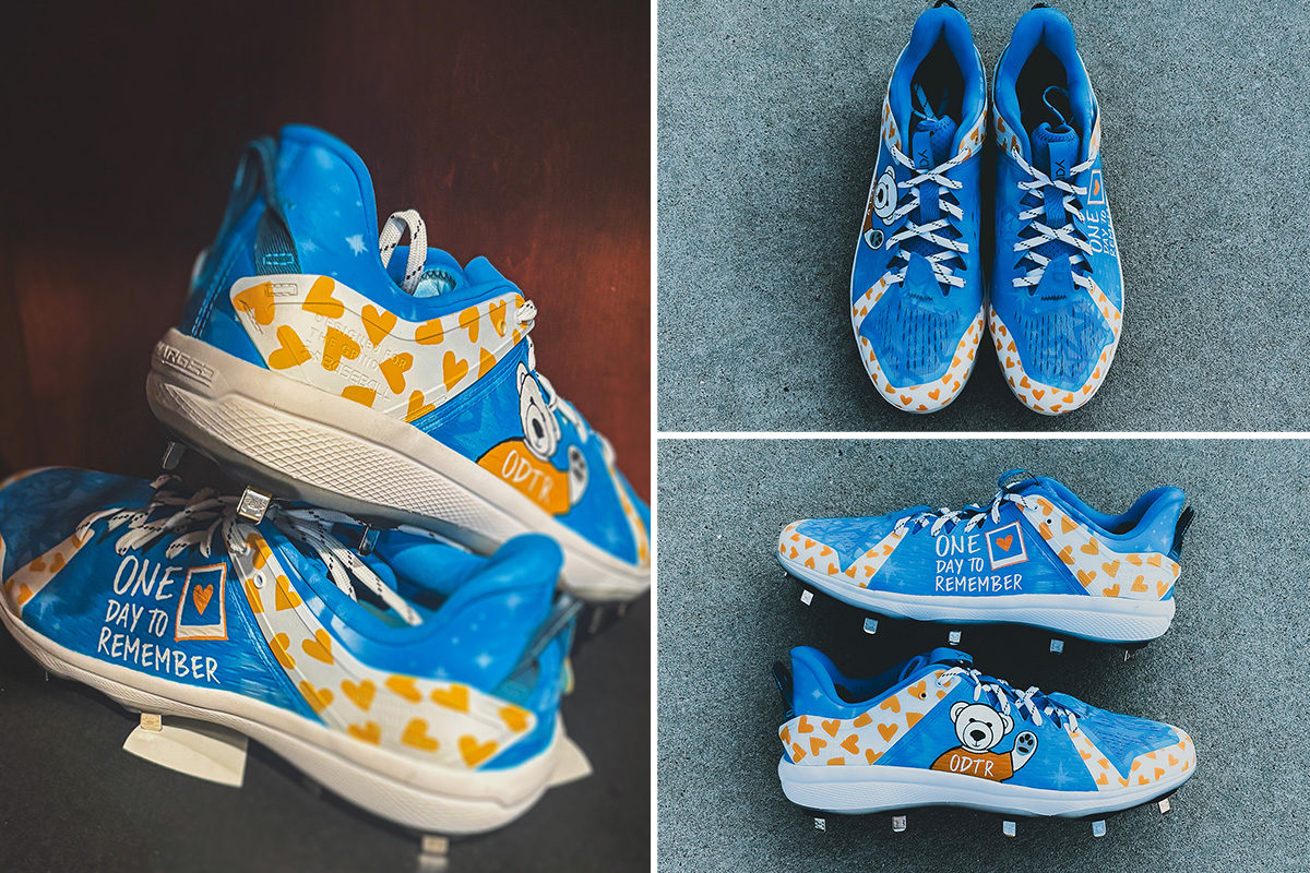 Konnor Griffin's cleats made to honor 'One Day to Remember'