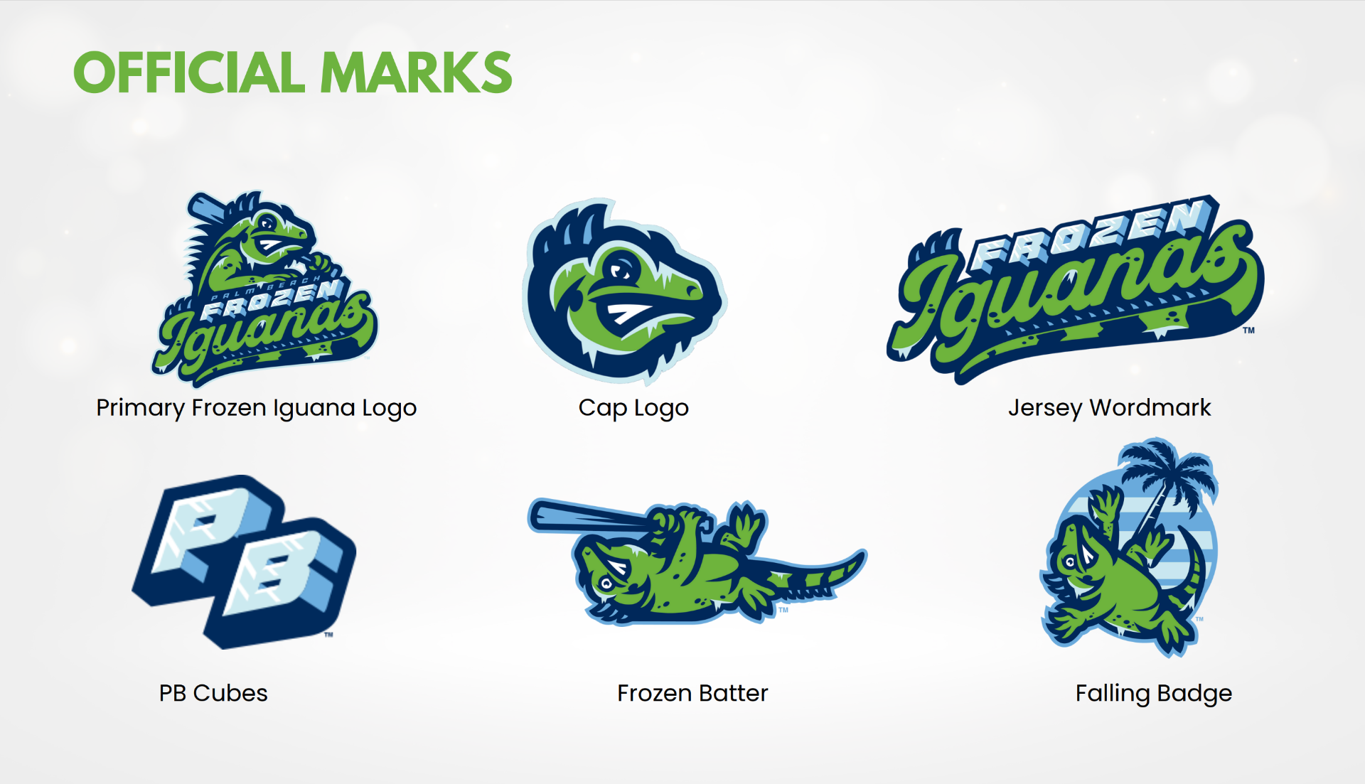 Official Frozen Iguanas marks