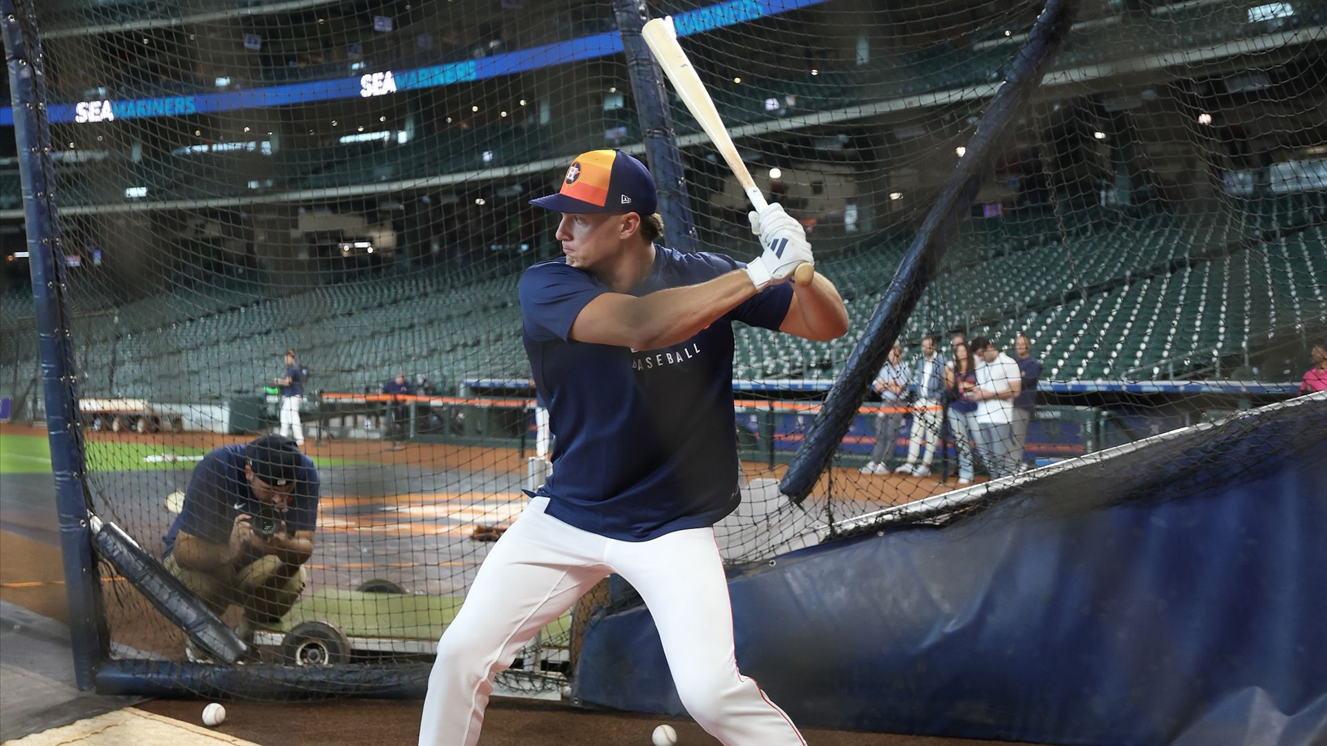 Xavier Neyens, Houston's No. 2 prospect at the end of the 2025 season