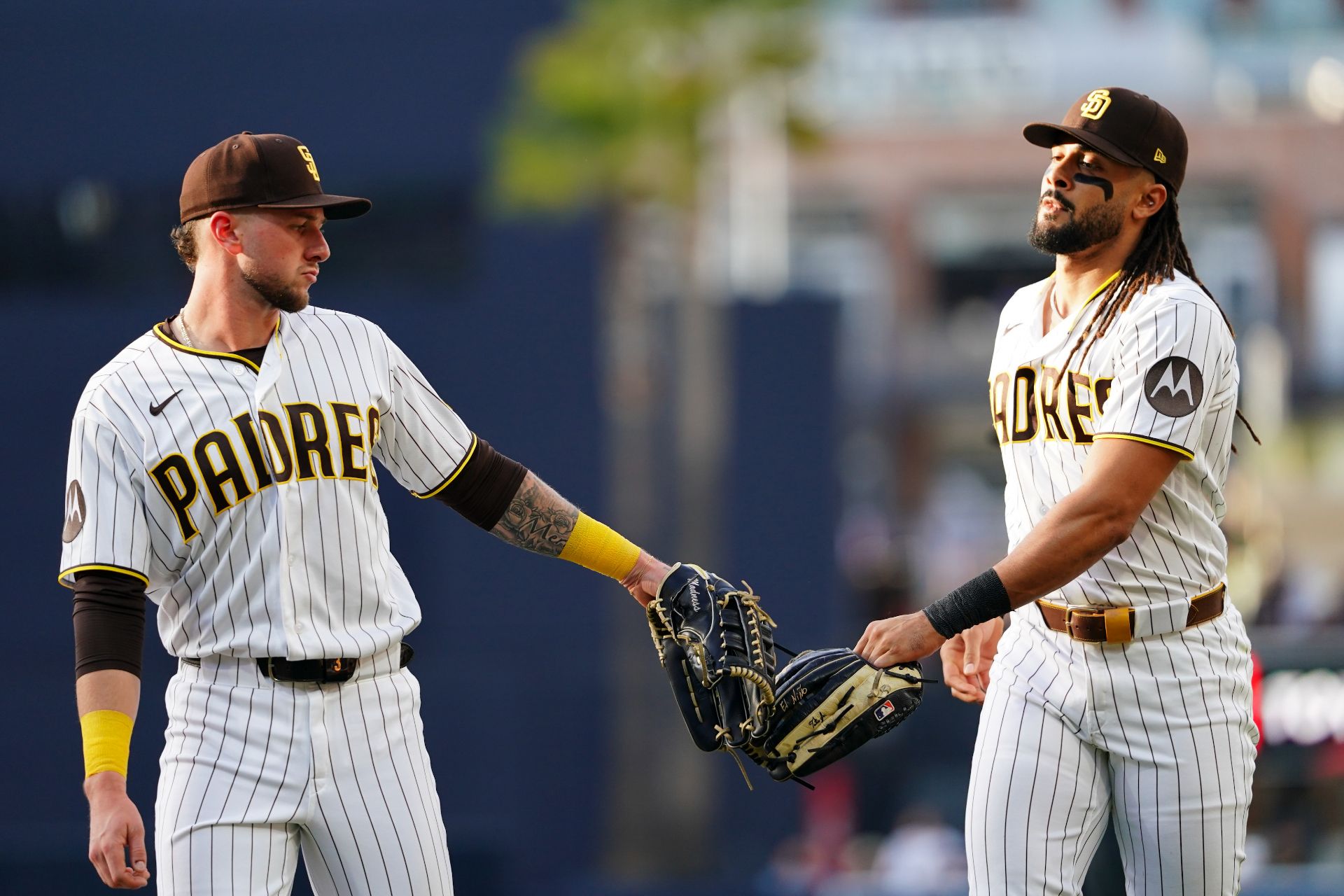 Jackson Merrill and Fernando Tatis Jr.