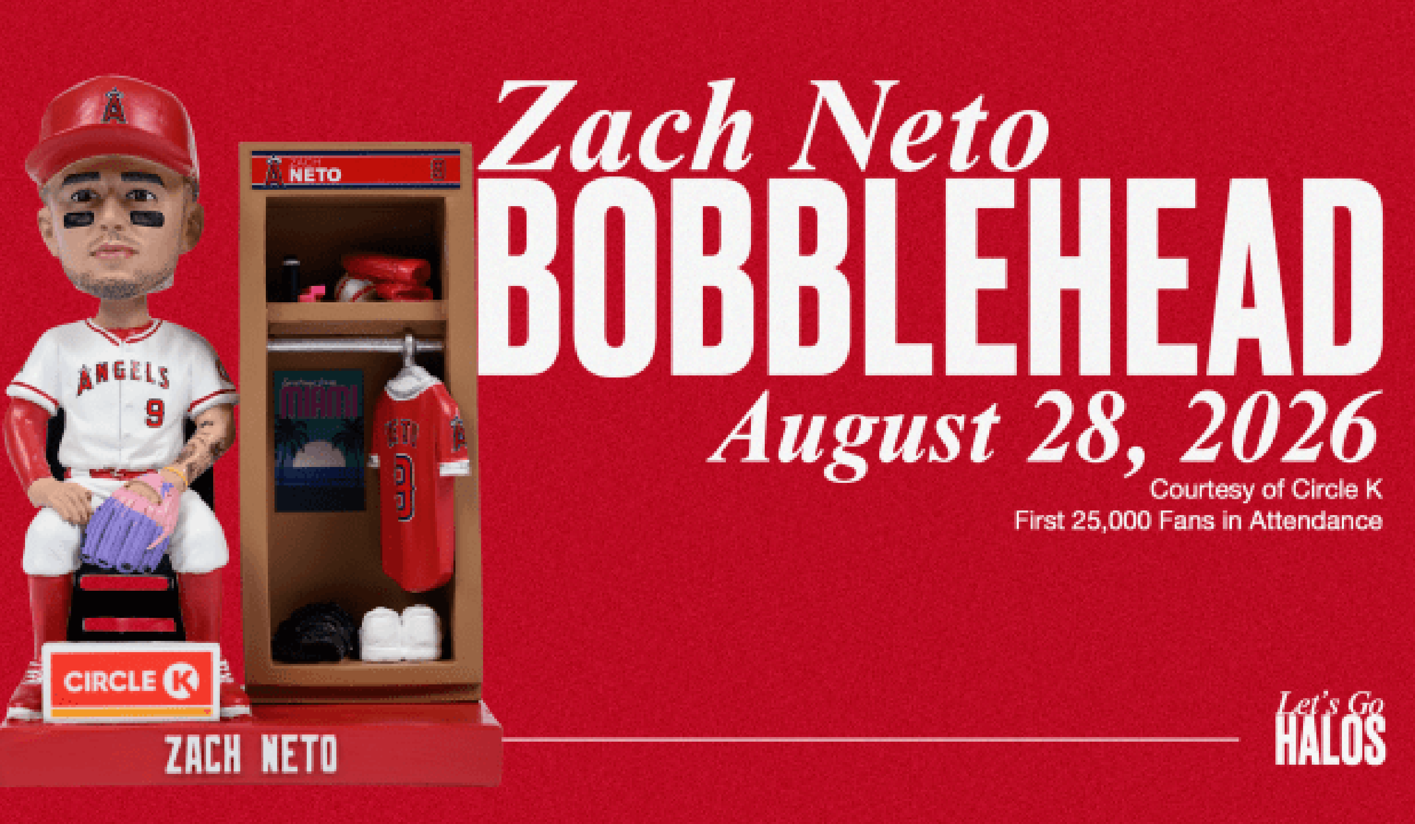 Zach Neto bobblehead