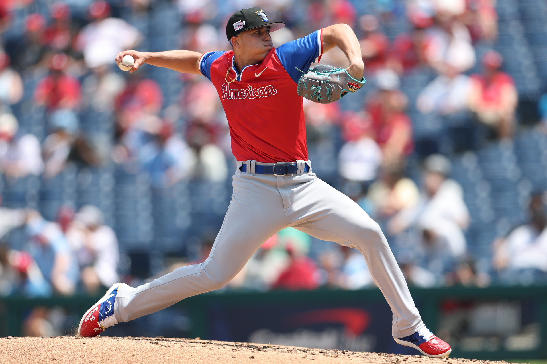 Kendry Chourio at the Futures Game
