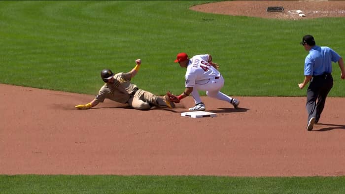 Reds turn strike-em-out, throw-em-out double play