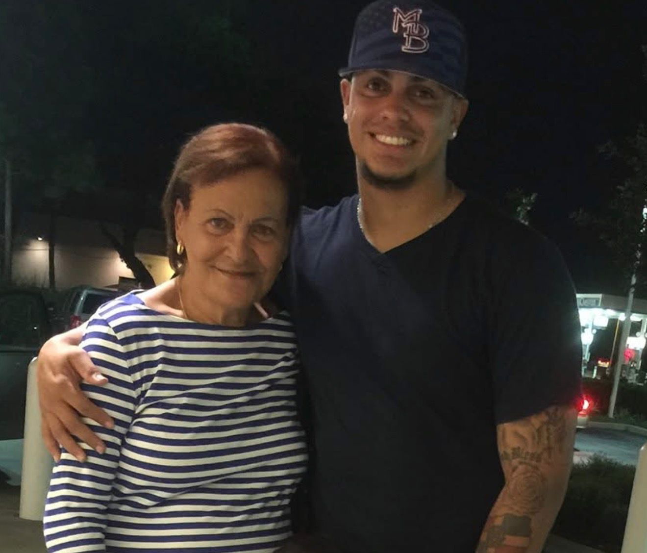 Fernando Cruz and mom