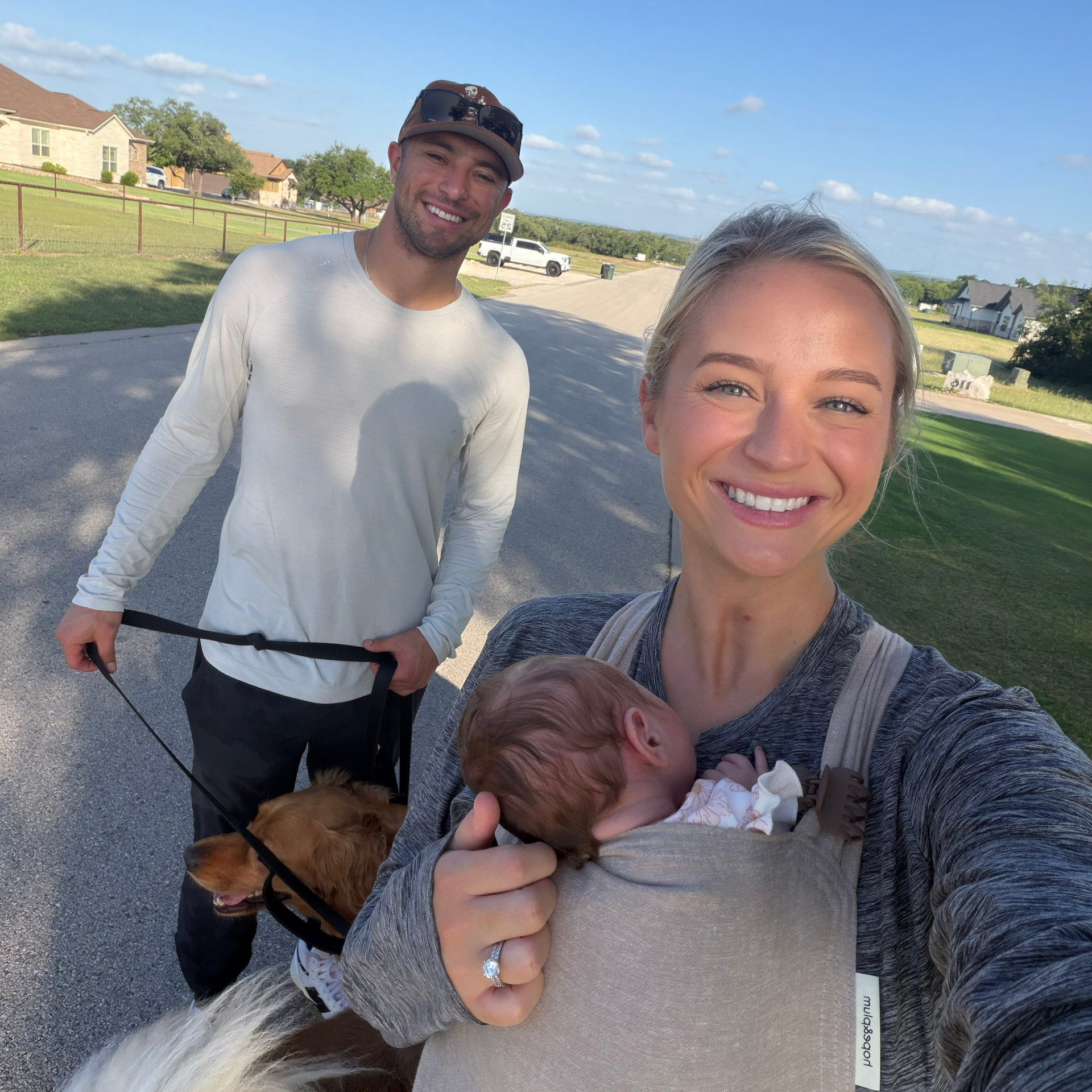 Tyler Freeman, his wife, Jacy, and their daughter, Ella (photo courtesy of Tyler Freeman)
