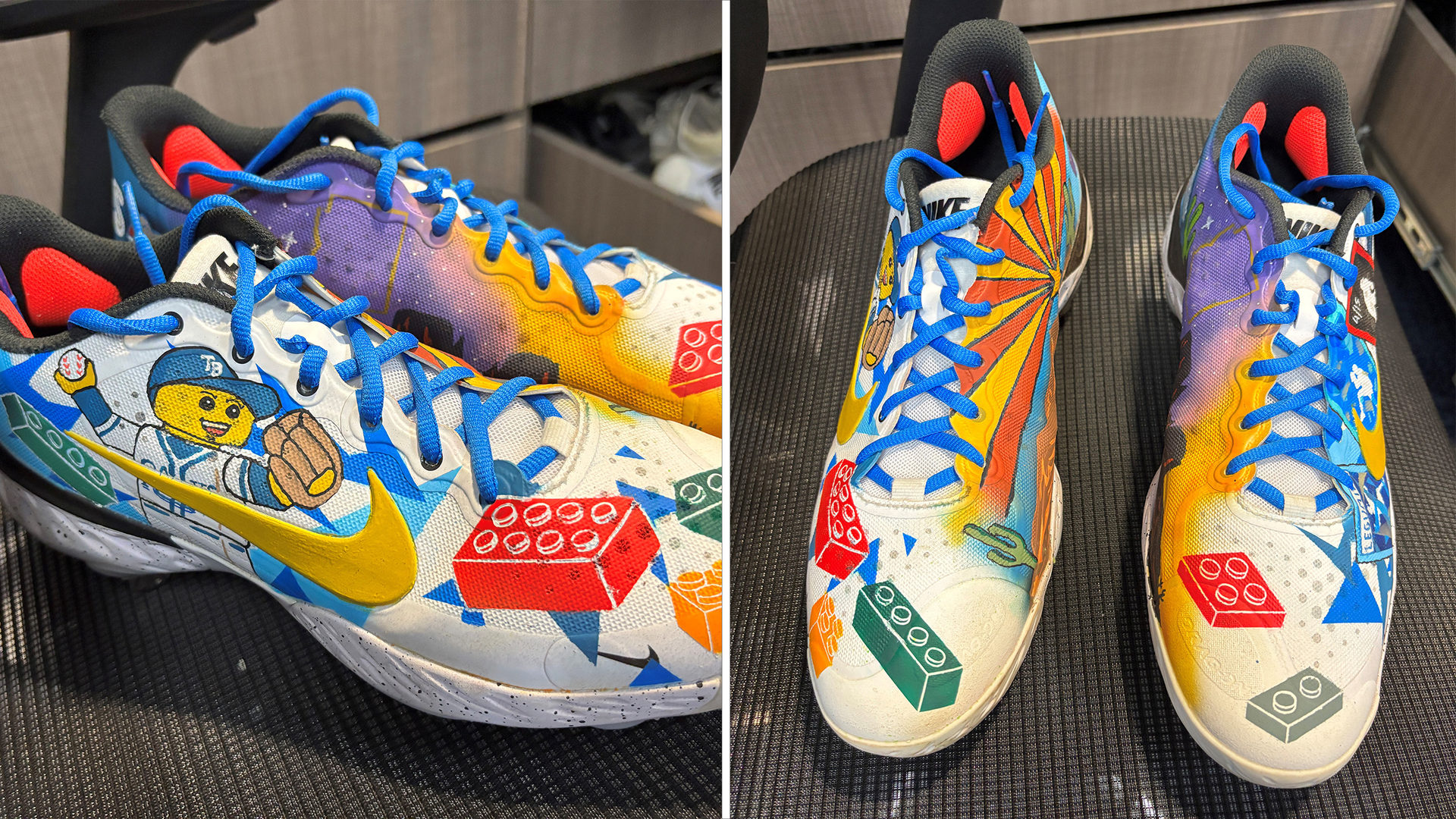 Casey Legumina's Players' Weekend cleats