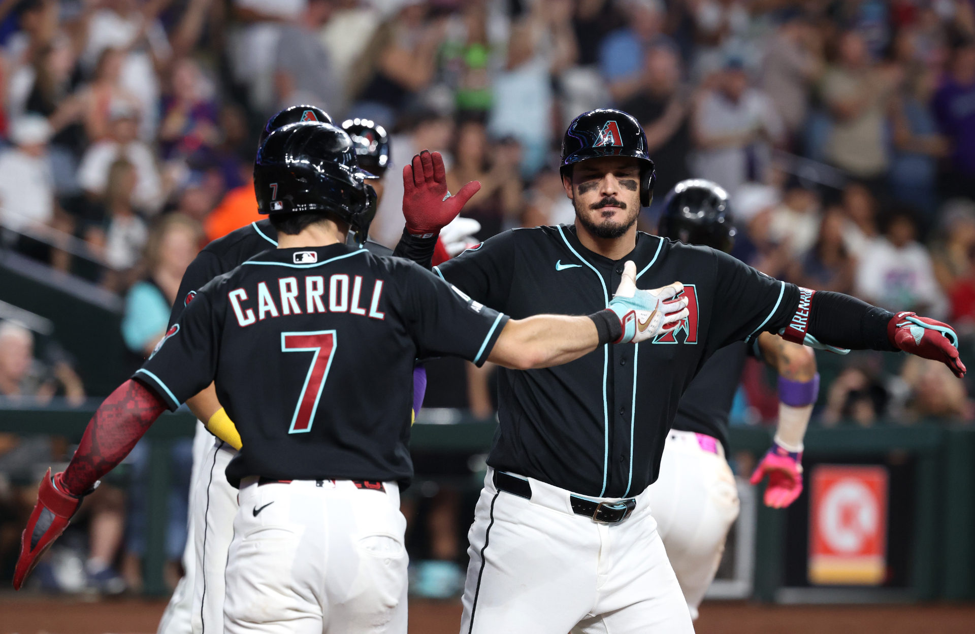 Nolan Arenado and Corbin Carroll