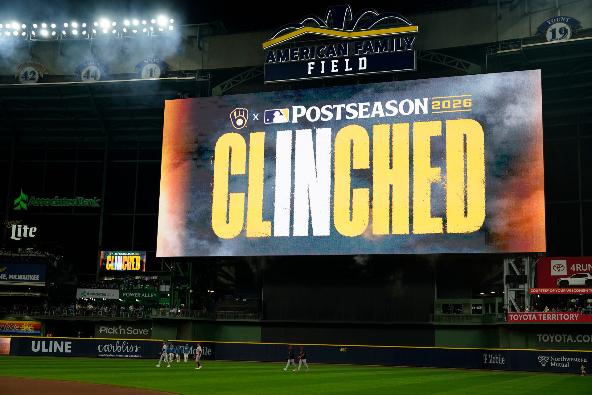 Brewers' postseason tickets