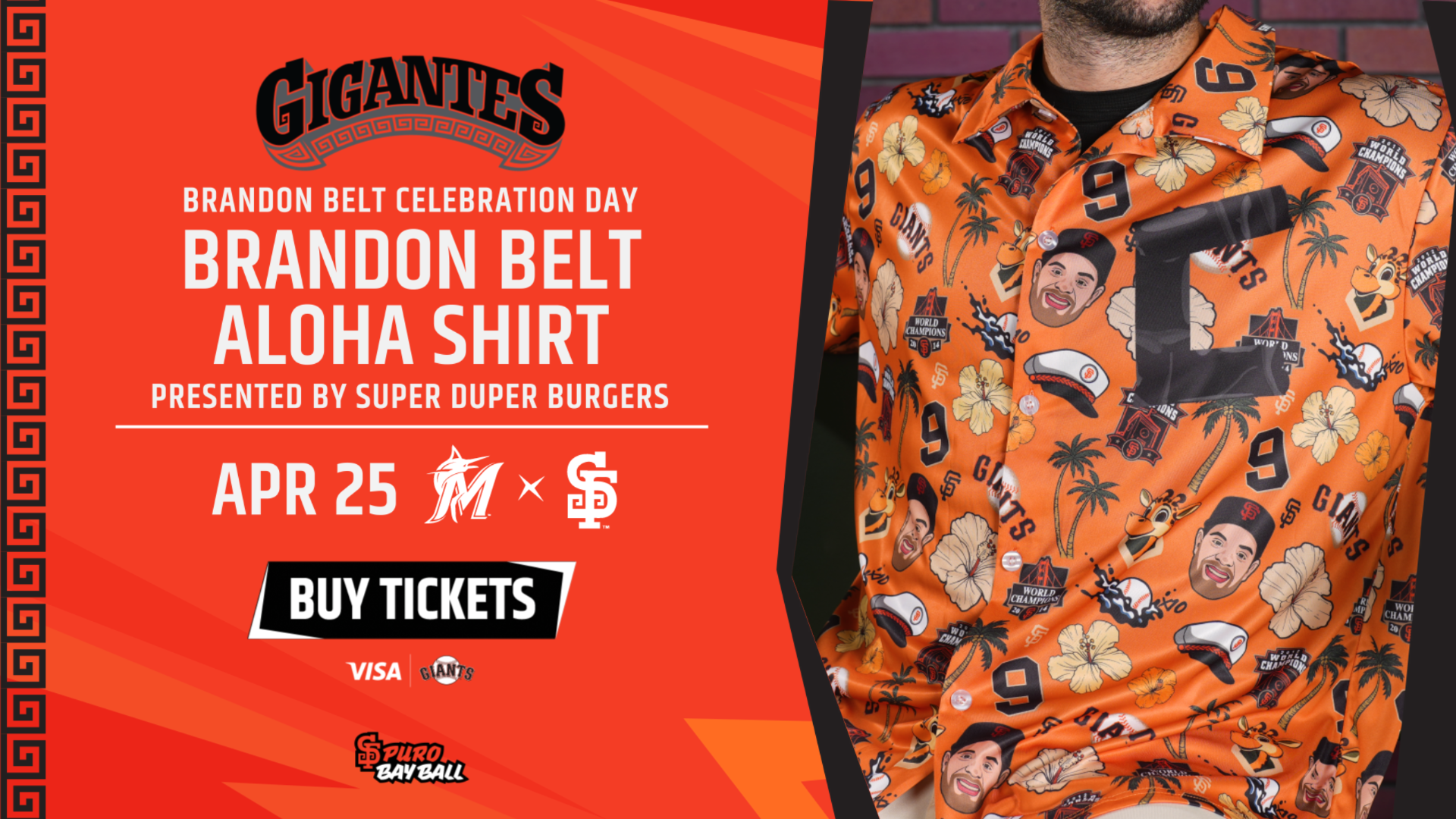 Brandon Belt Aloha Shirt
