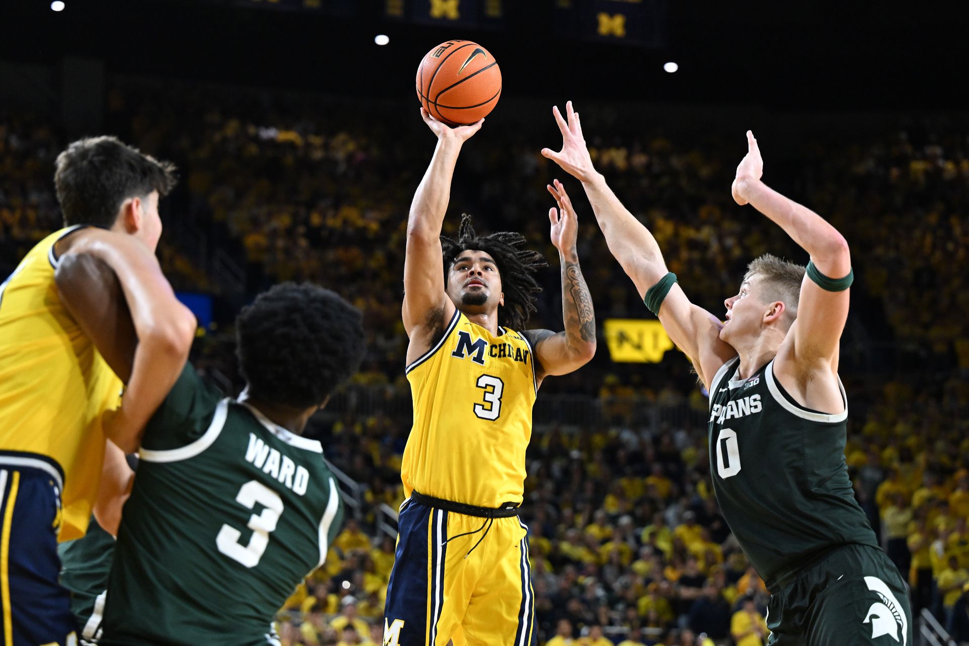 Michigan vs. Michigan State men's basketball