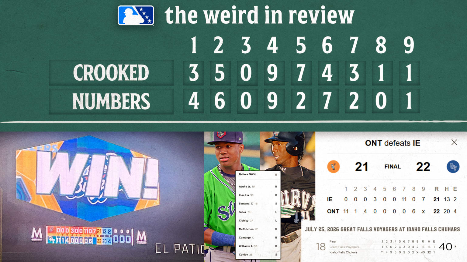Crooked Numbers
